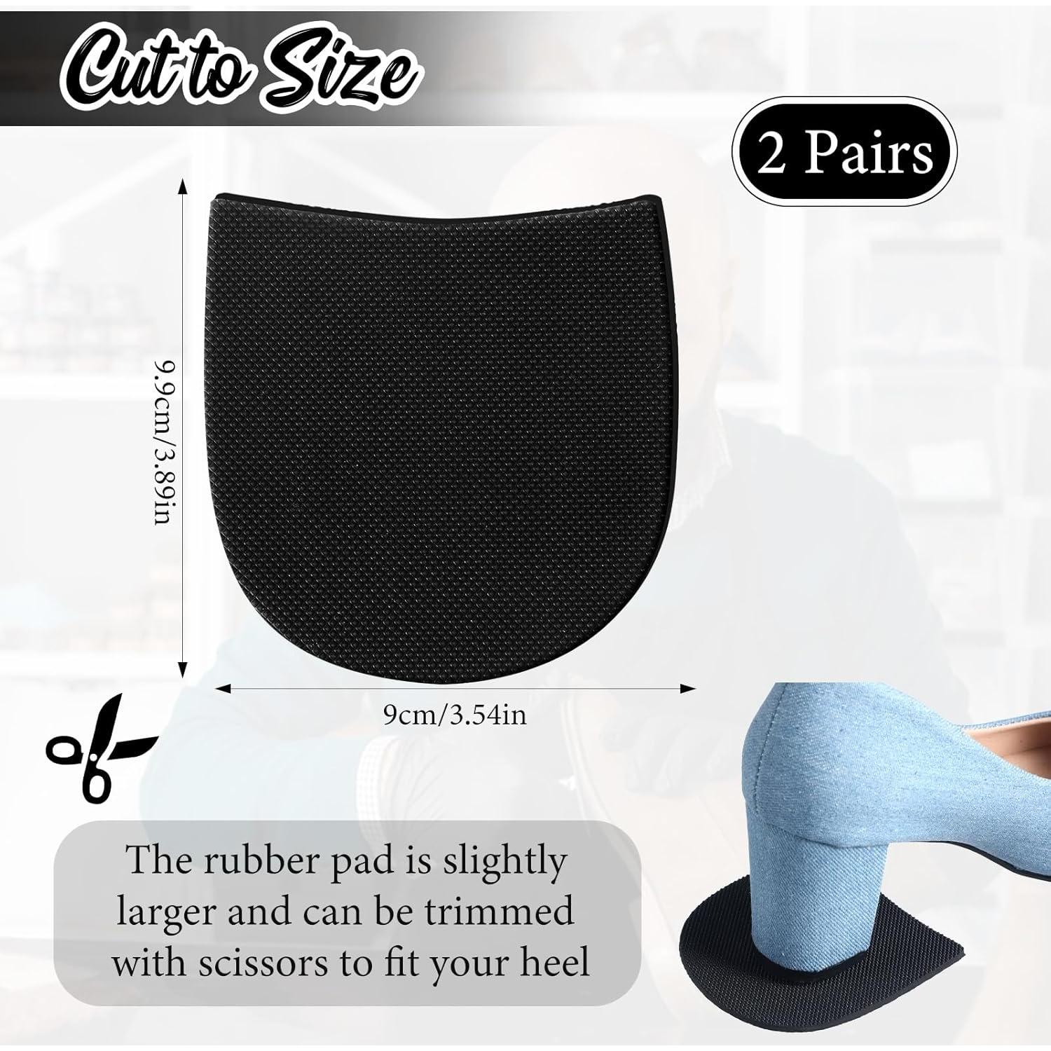 Tapones de goma antideslizantes Vin Beauty para zapatos - 2 pares