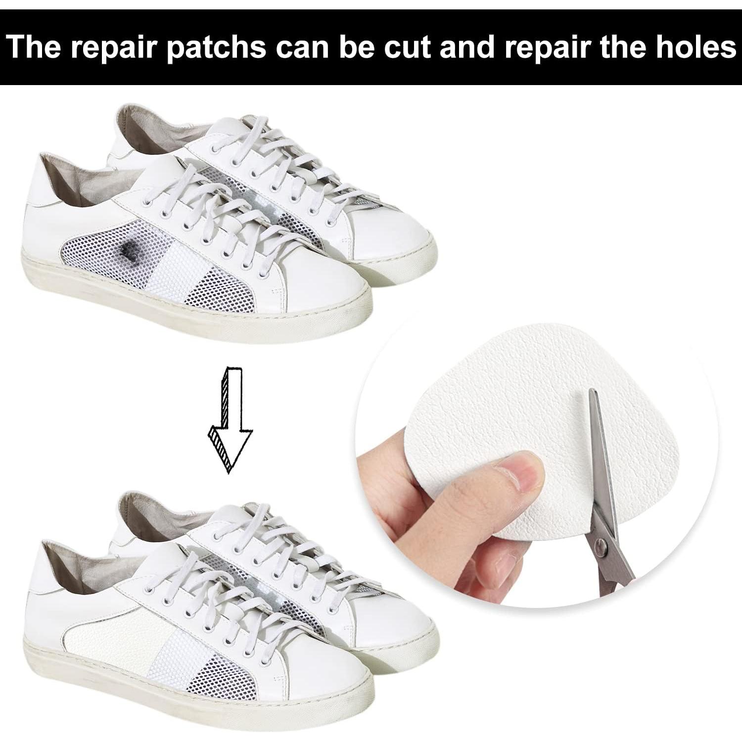 Kit de Parches Autoadhesivos para Reparación de Tacones HTZNHXT - 8 Piezas