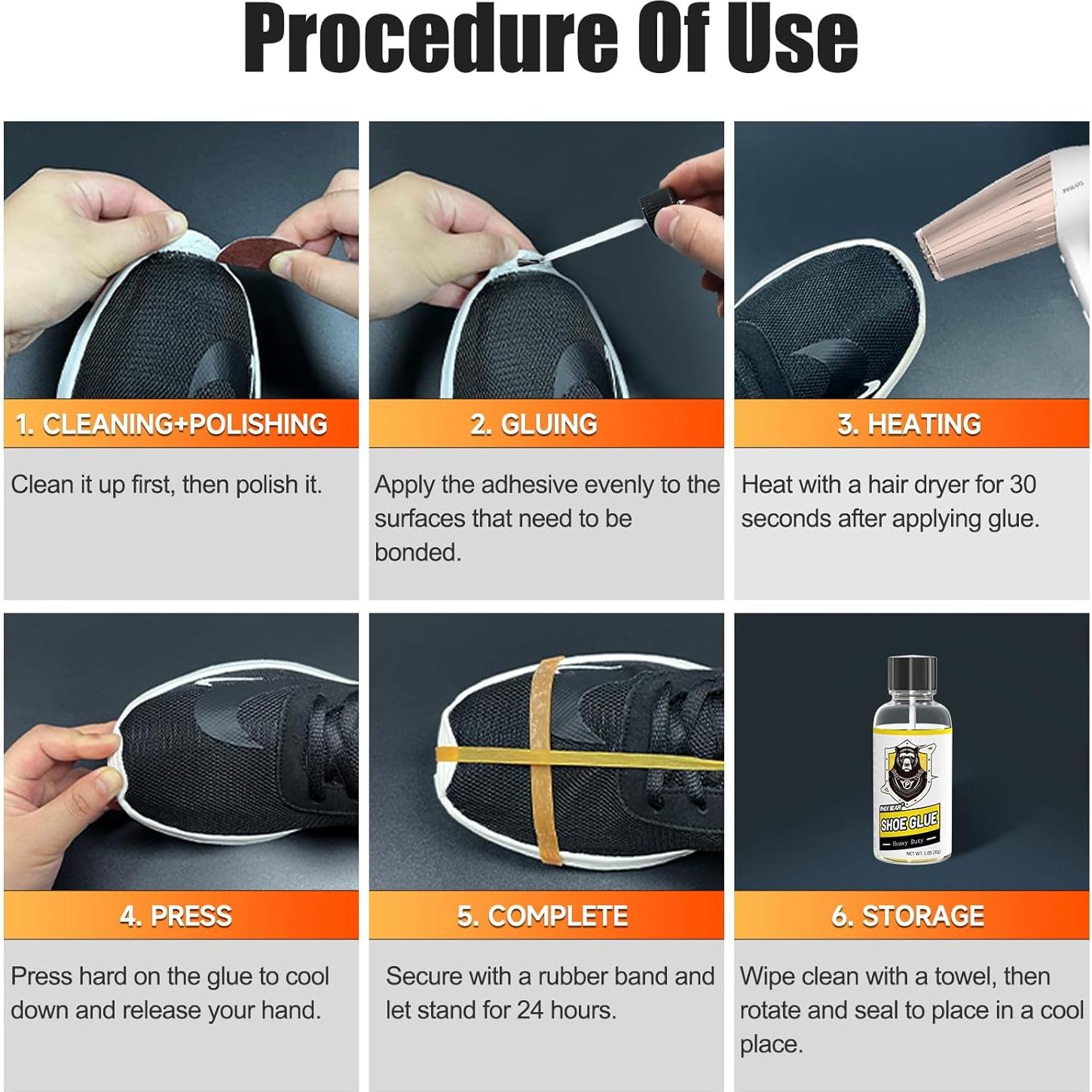 Pegamento para Zapatos Phixbear 31 ml Alta Resistencia