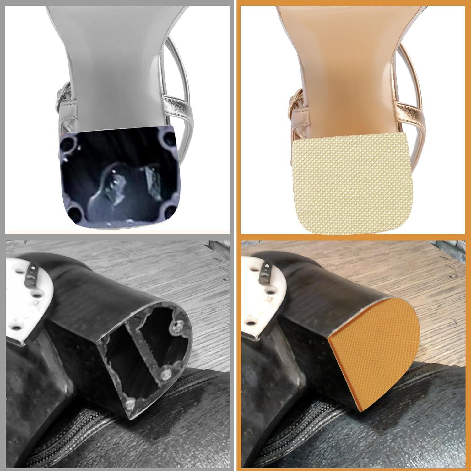 Kit de Reparación de Tacones HJZHII 6 Piezas Antideslizantes