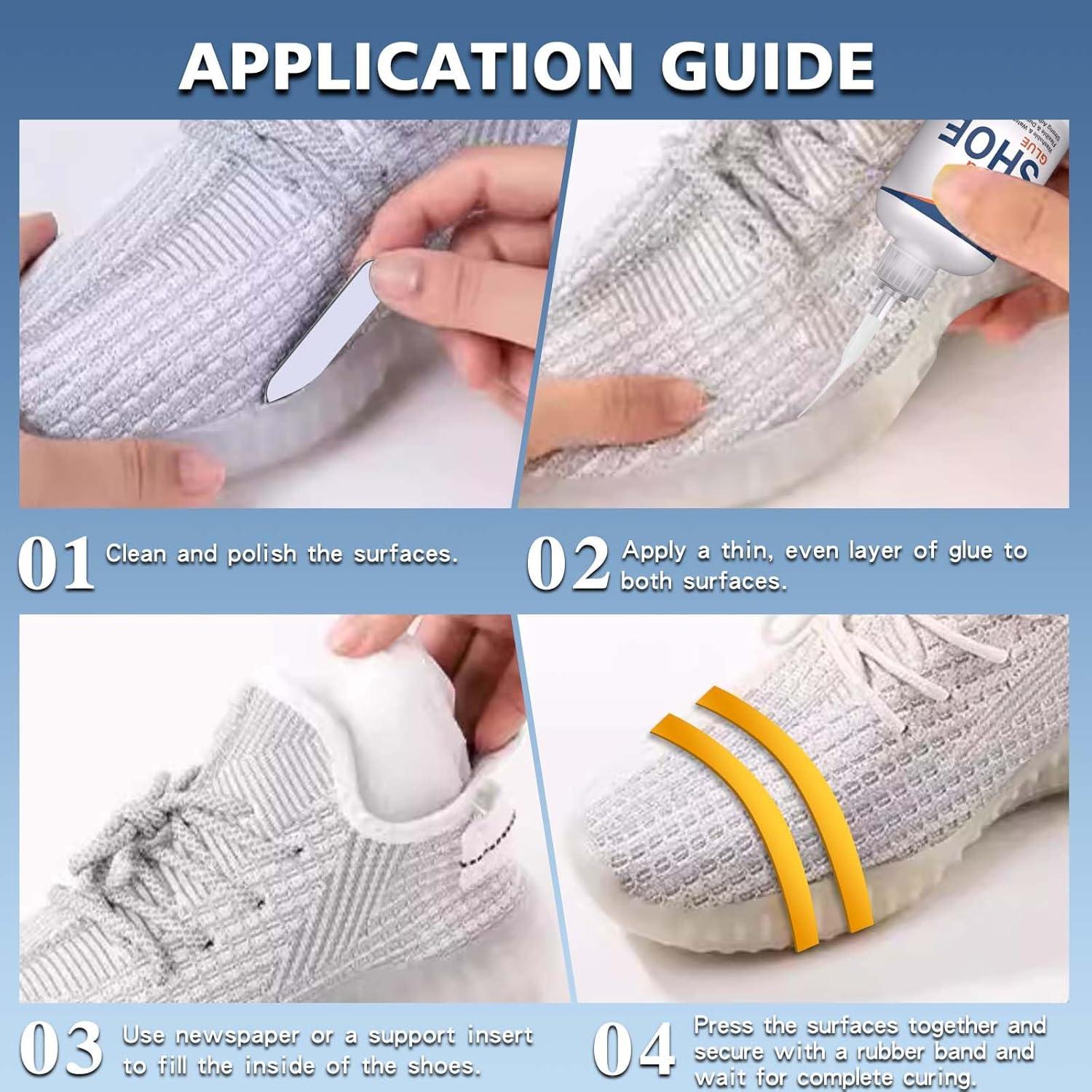 Pegamento para Zapatos Jevvu 35g - Secado Rápido, Impermeable