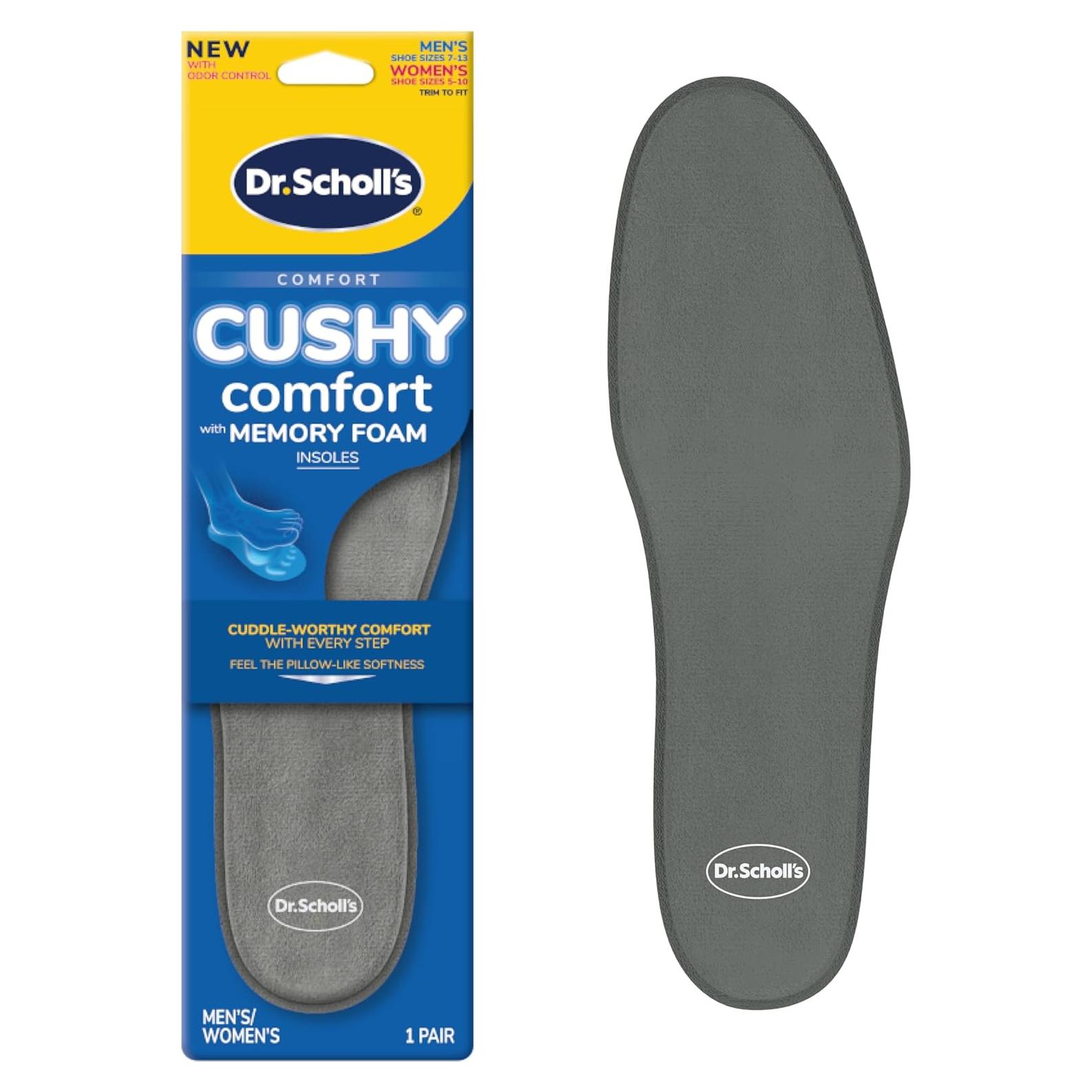 Plantillas Dr. Scholl's Cushy Comfort Unisex 1 Par Talla 7-13