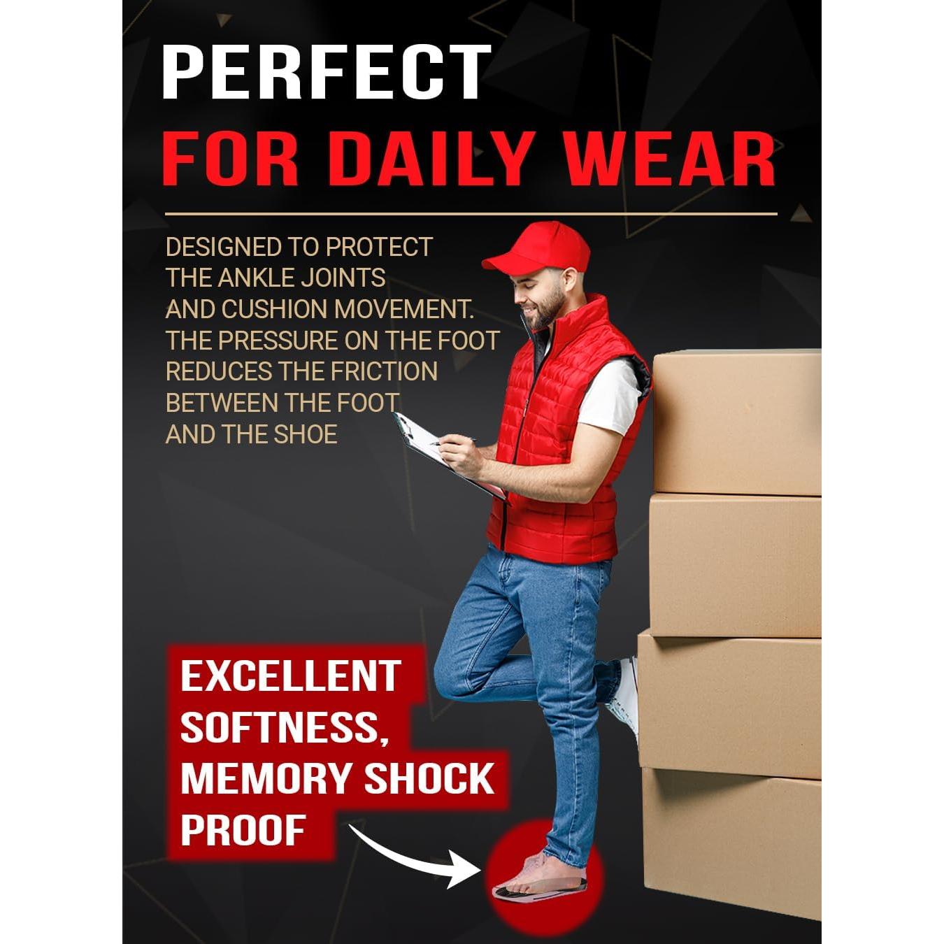 Plantillas Ortopédicas CRUVHEAL L - Soporte Arco Bajo - Antifatiga