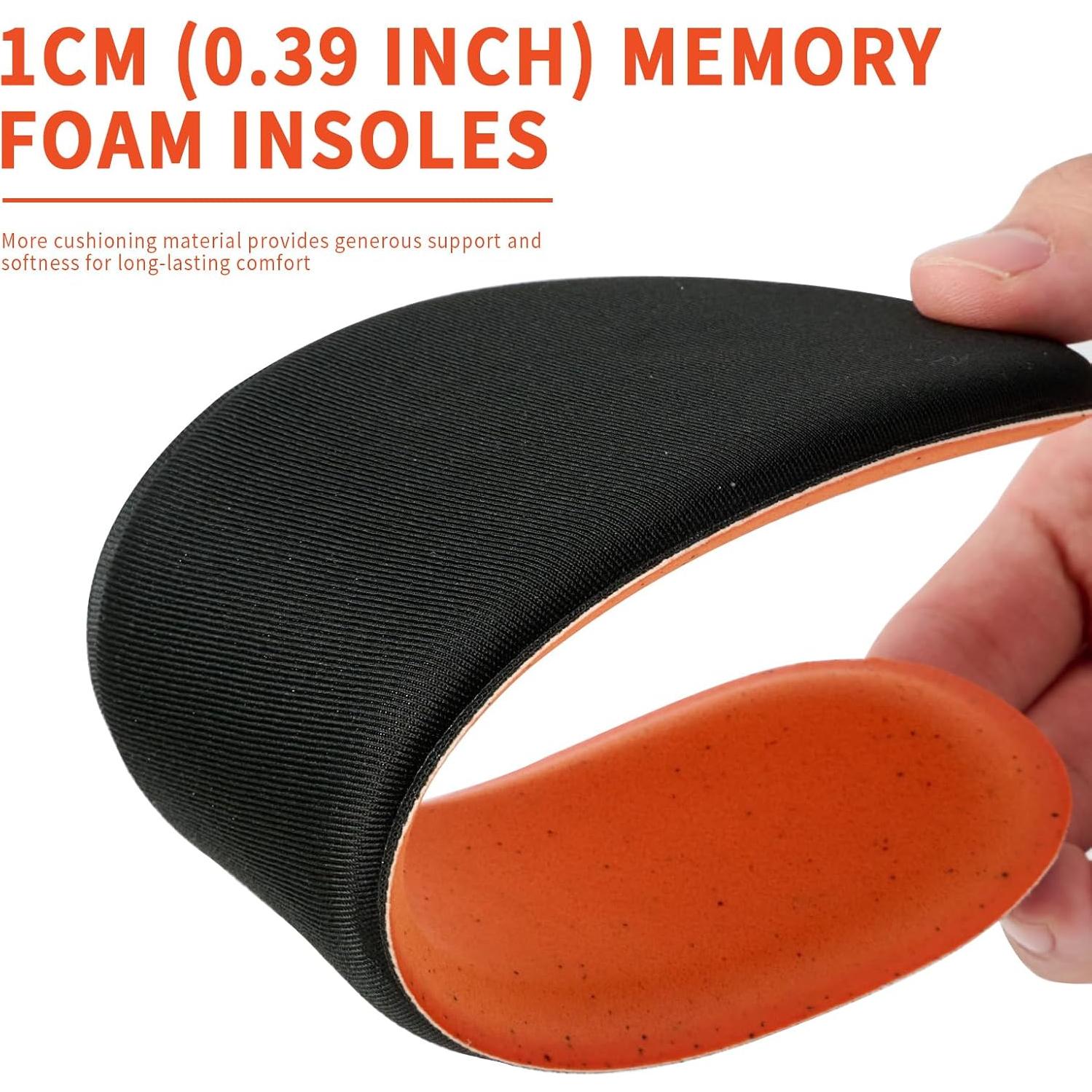 Plantillas de Espuma de Memoria ANLUKE 30x21 cm Negro