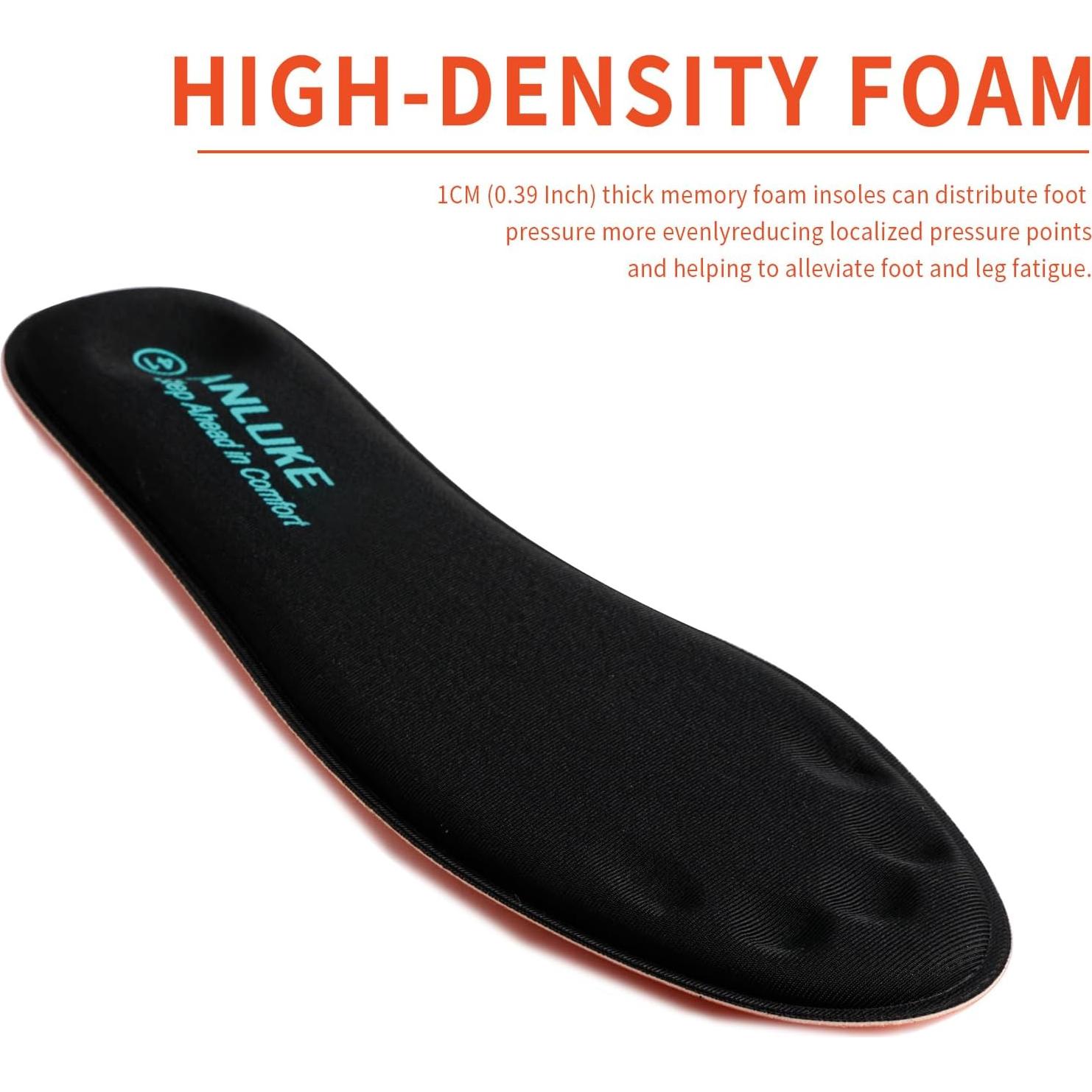 Plantillas de Espuma de Memoria ANLUKE 30x21 cm Negro