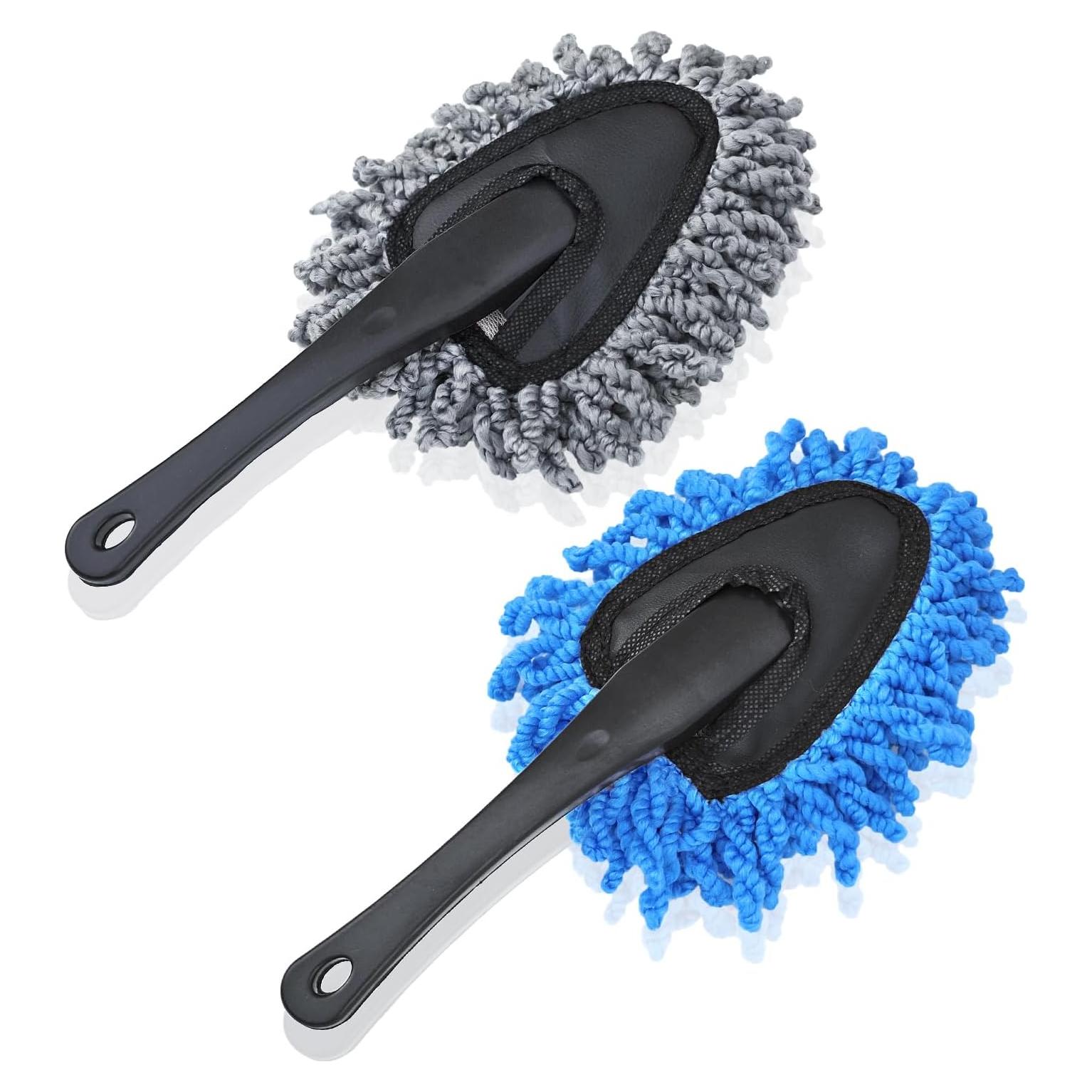 2 Pcs Cepillo de Plumas Microfibra QINGHAHU Lavable 27.94 cm