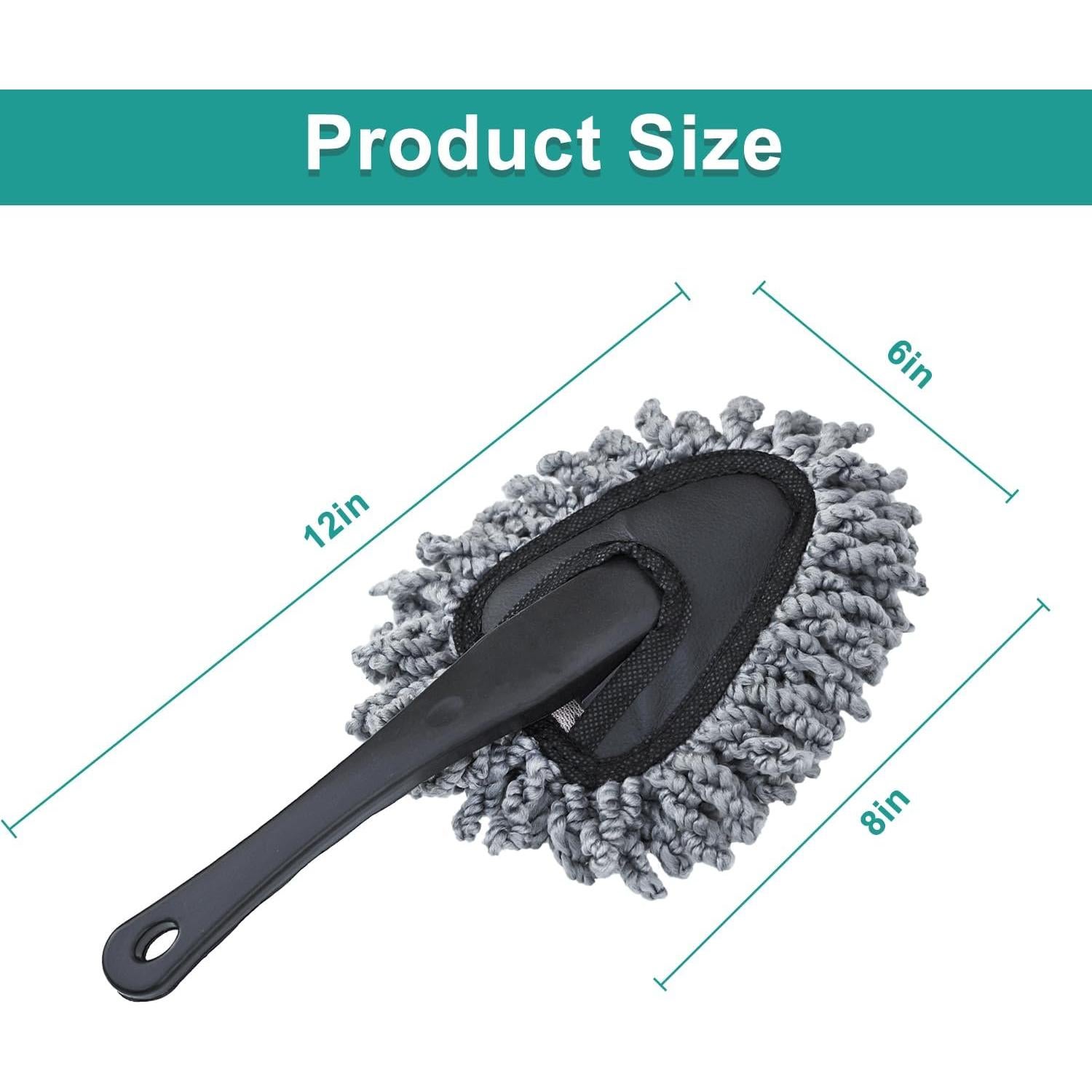 2 Pcs Cepillo de Plumas Microfibra QINGHAHU Lavable 27.94 cm