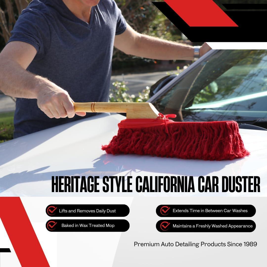 Duster de Coche California Heritage 86242 con Mango de Madera