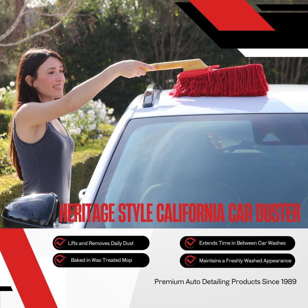 Duster de Coche California Heritage 86242 con Mango de Madera