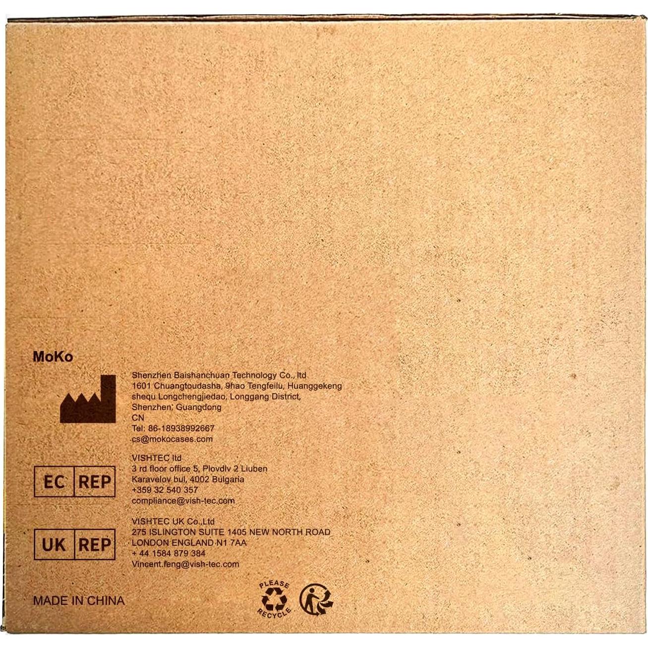 MoKo Duster de Coche 2 Paquete Microfibra Suave Gris