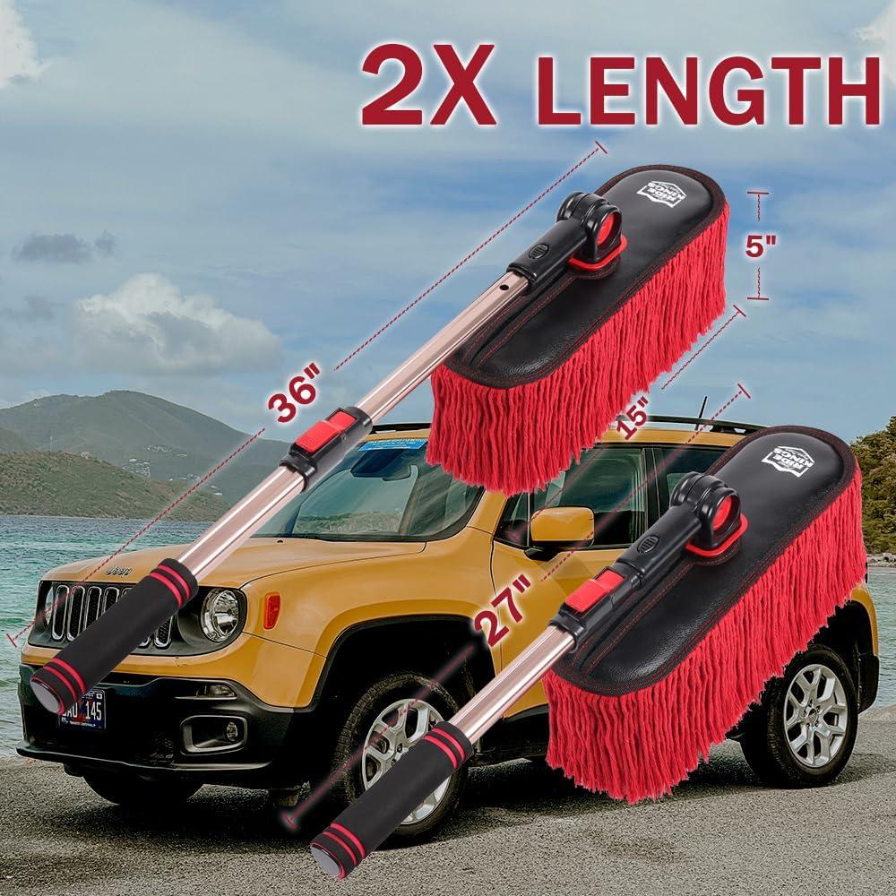 Duster de Coche RIDE KINGS con Mango Telescópico 1.12 kg