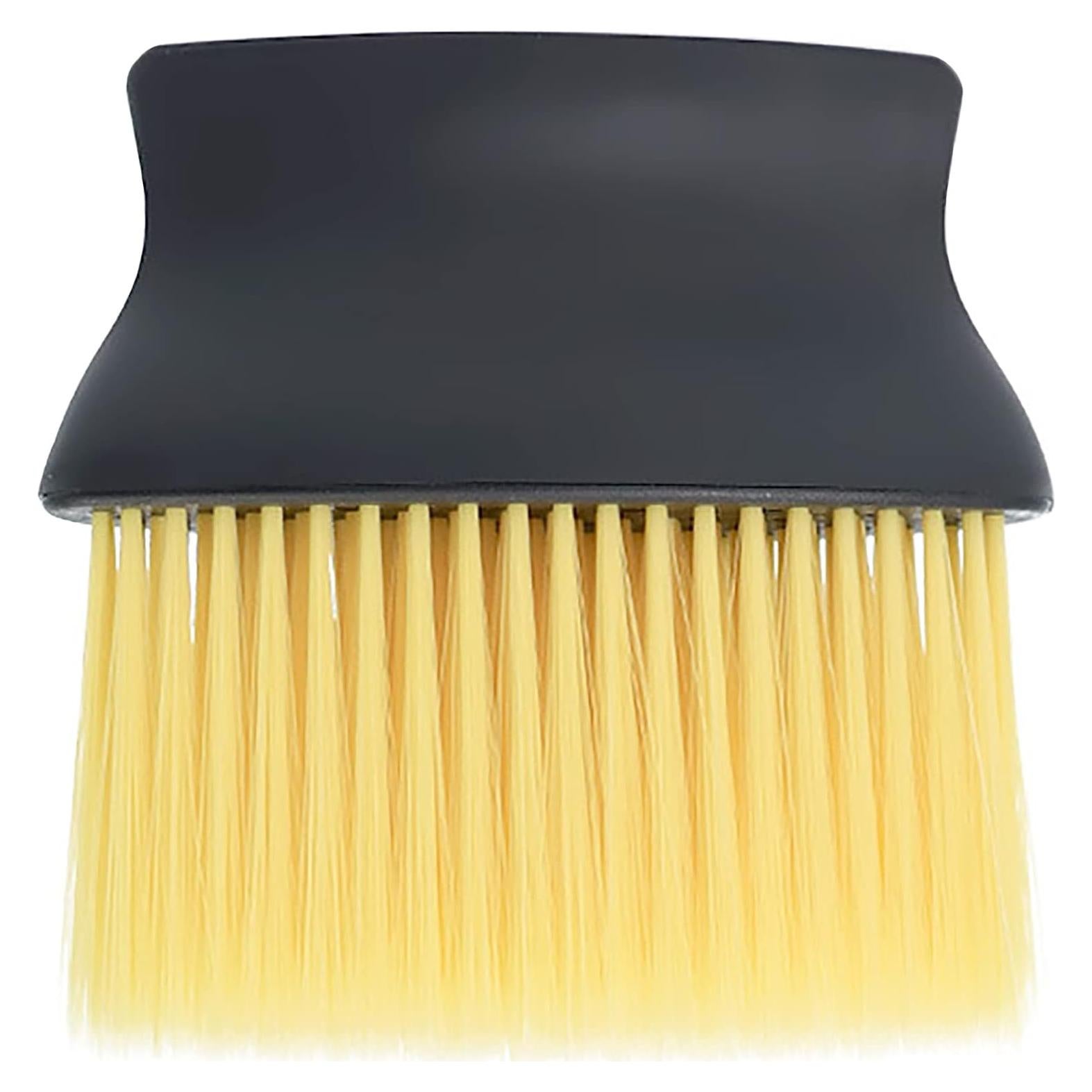 Cepillo de Polvo POPDA Amarillo para Interior de Auto 10 cm