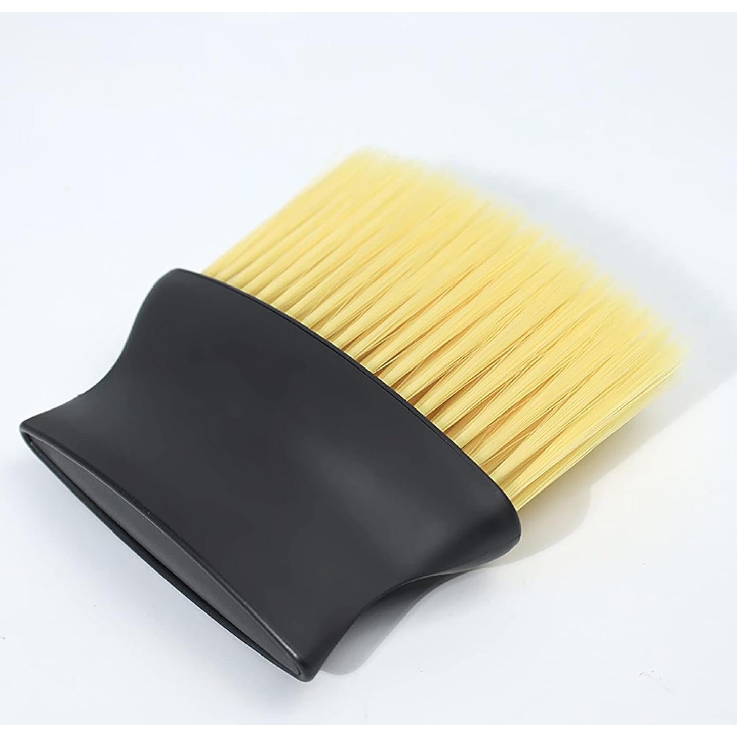 Cepillo de Polvo POPDA Amarillo para Interior de Auto 10 cm