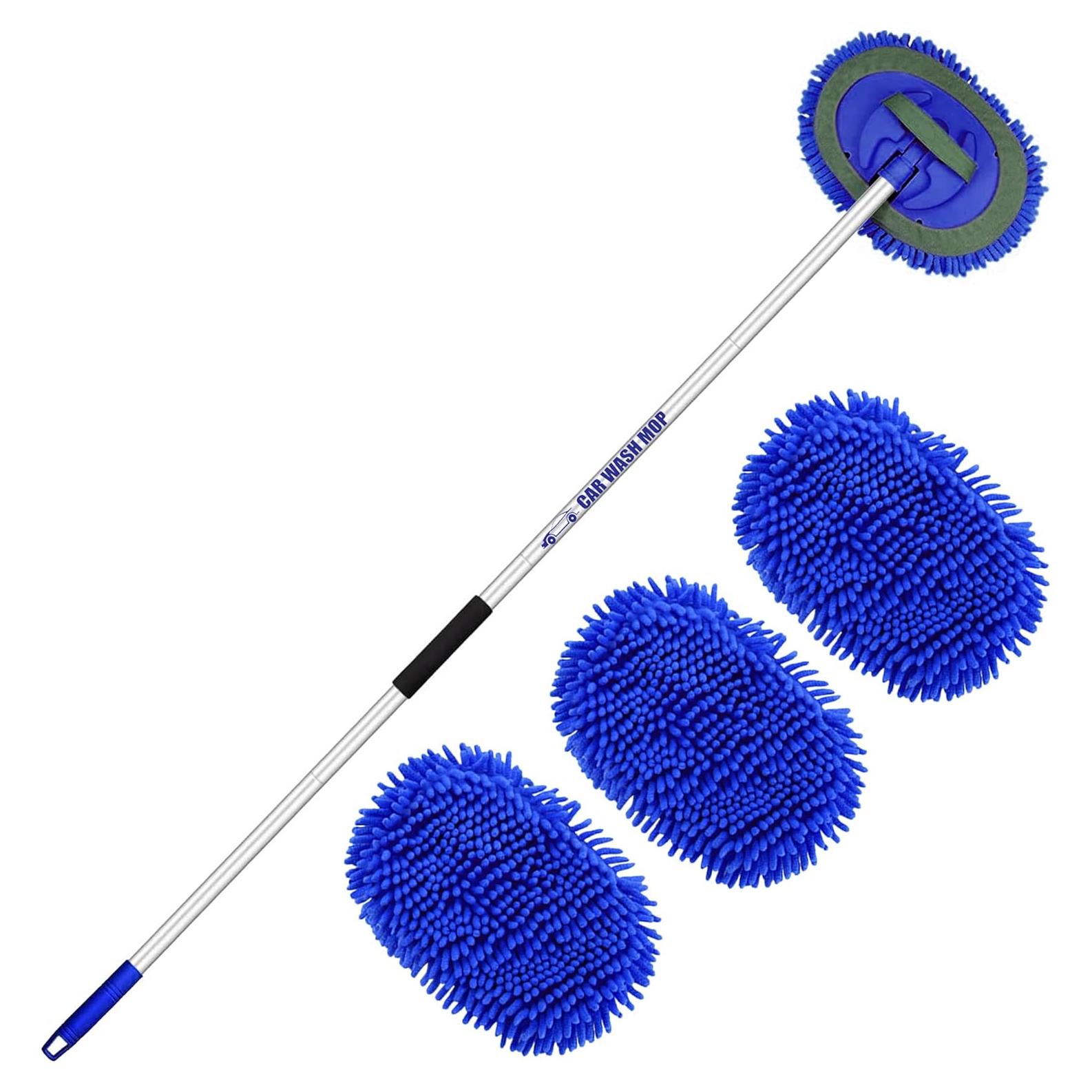 Cepillo de Lavado Telescópico 160 cm WillingHeart 2 en 1