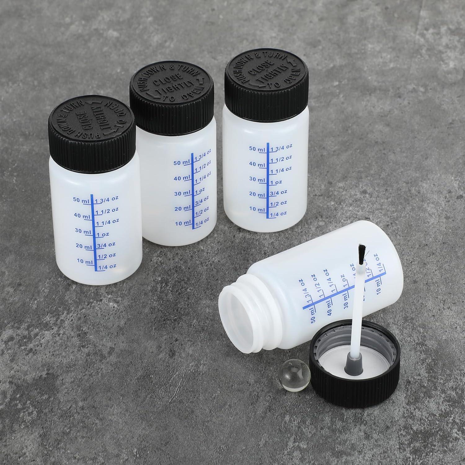 Paquete de 6 Botellas de Retoque de Pintura 60ml con Pincel