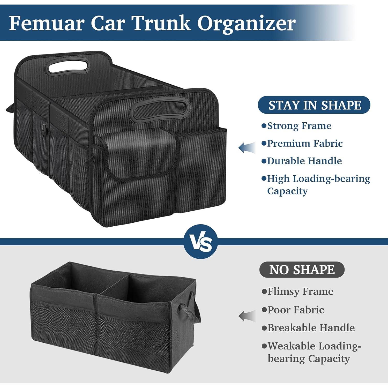 Organizador de Maletero Plegable Femuar TLAF-0142 52L Negro
