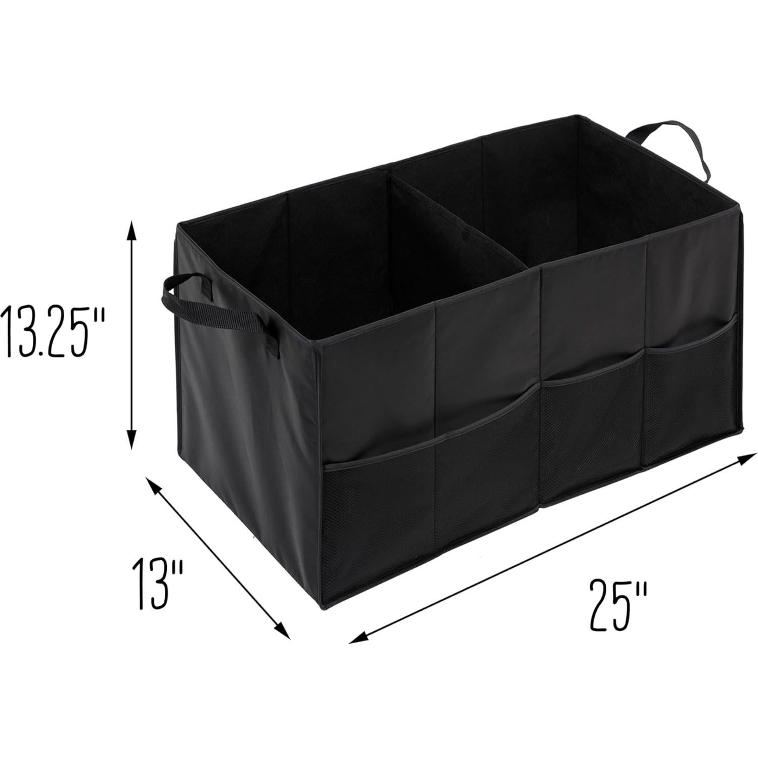 Organizador de Maletero Plegable Honey-Can-Do SFT-01166 Negro