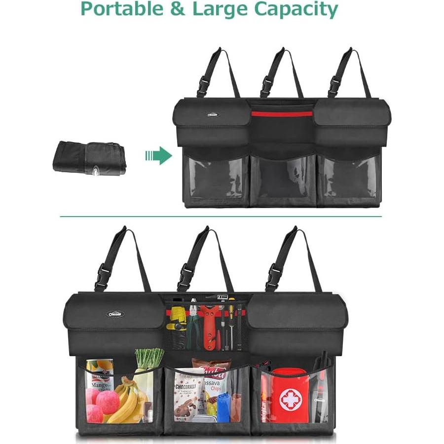 Organizador de Maletero Oasser E6 Plegable 101.6x48.3cm Negro