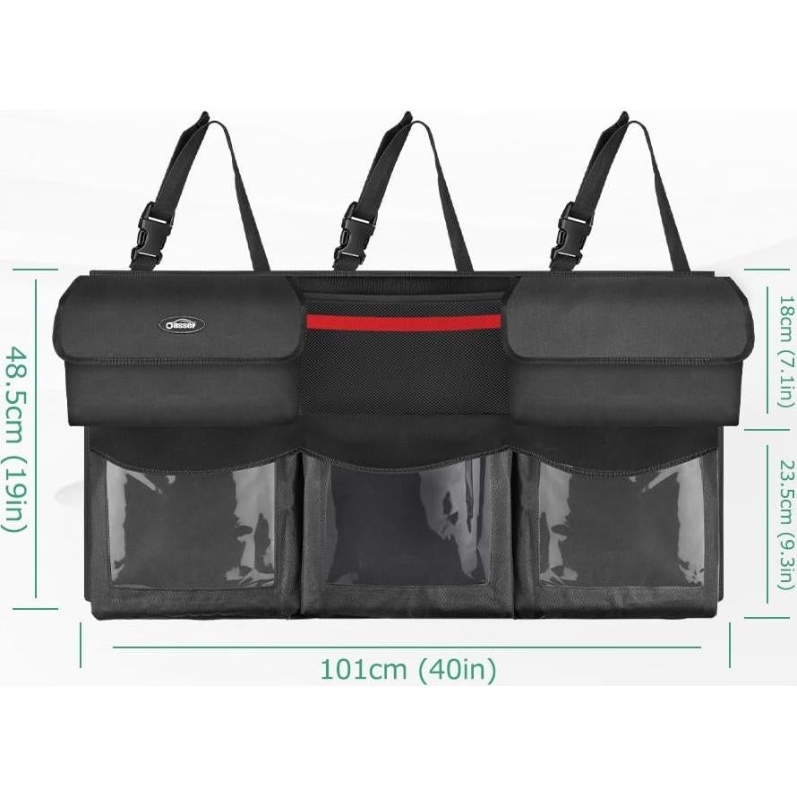 Organizador de Maletero Oasser E6 Plegable 101.6x48.3cm Negro