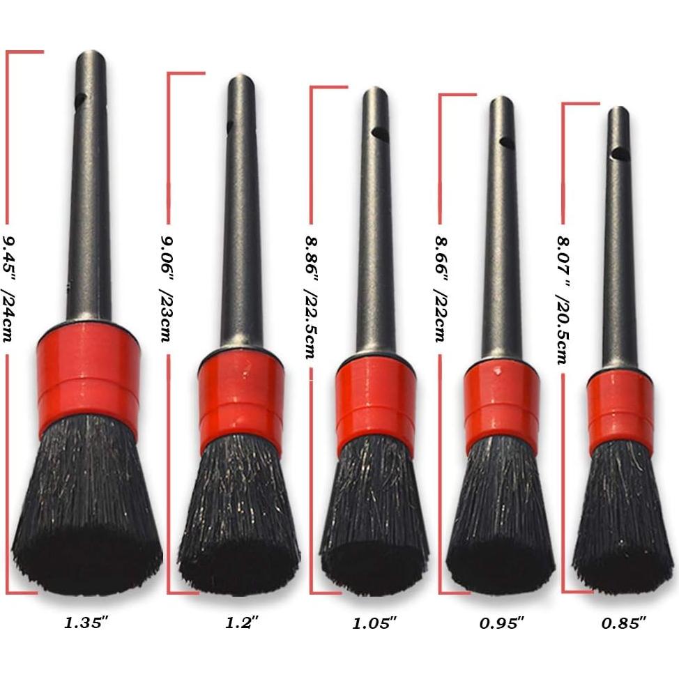 Juego de 5 Cepillos de Detalle YISHARRY LI - Sin Rayones