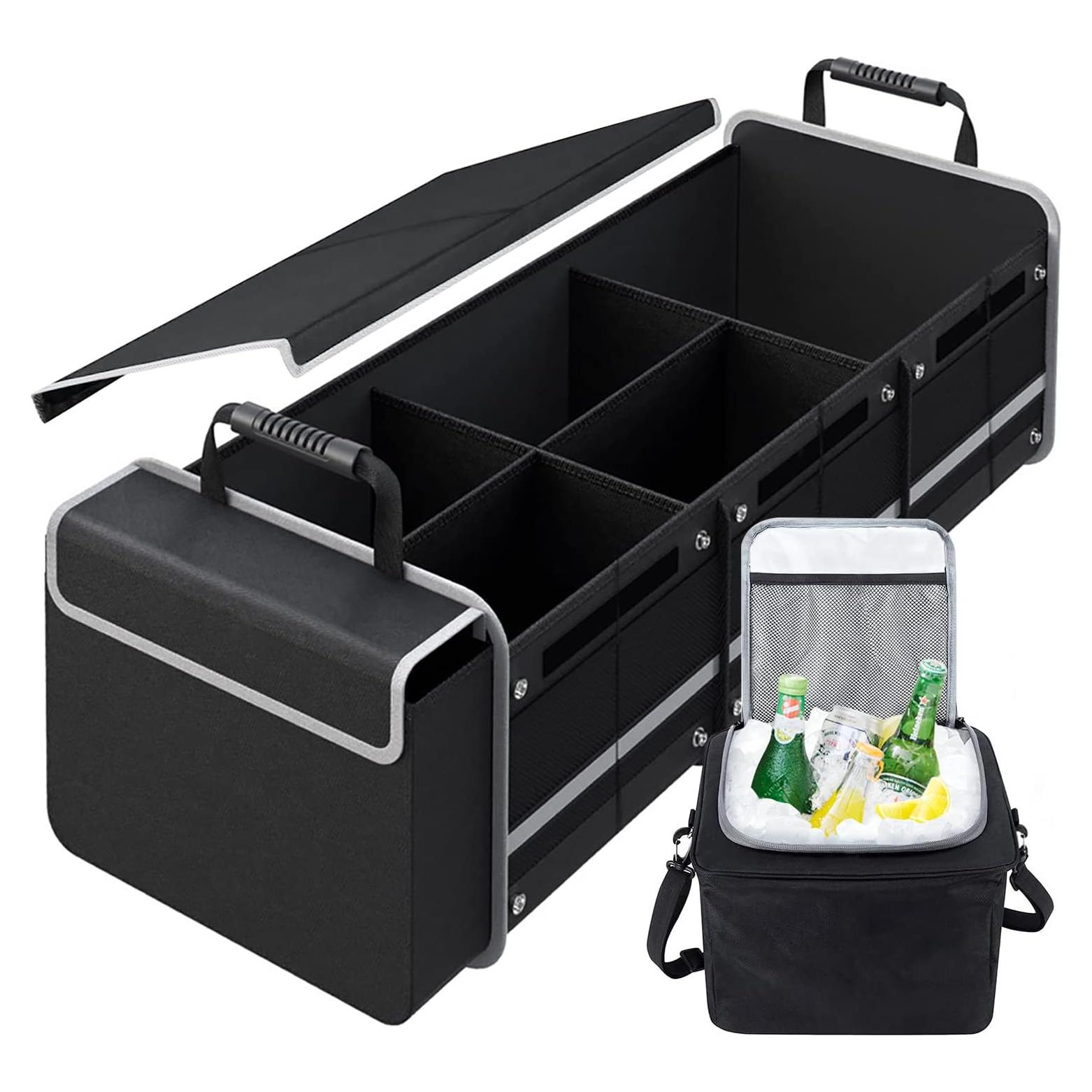 Organizador de Maletero Snuopfy SNX 115L Plegable Negro