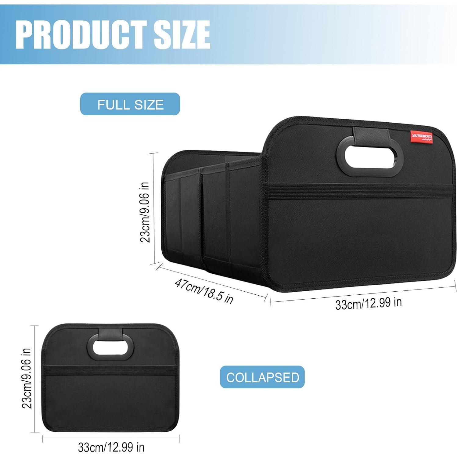 Organizador de Maletero Plegable OEMASSIVE 35L Negro