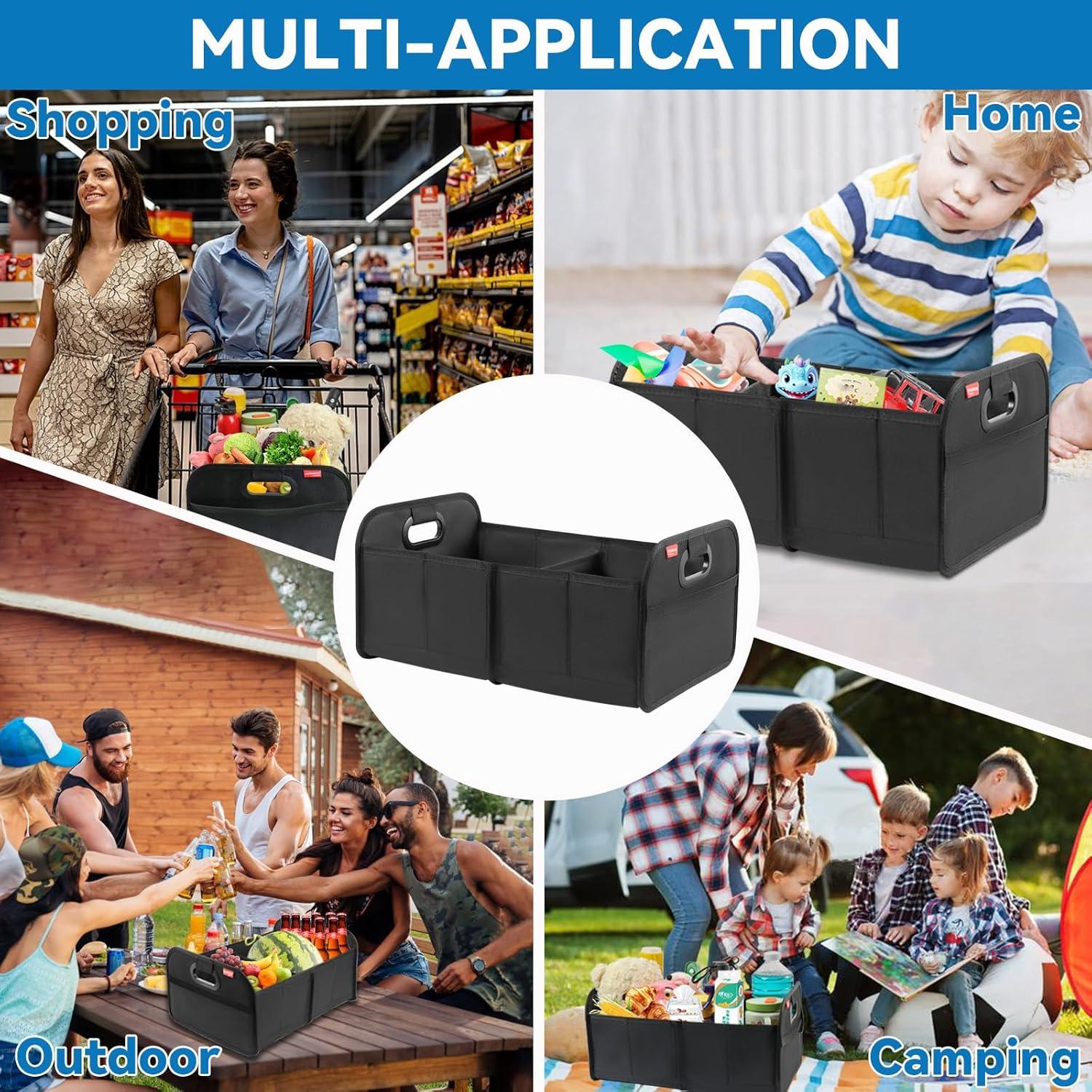 Organizador de Maletero Plegable OEMASSIVE 35L Negro