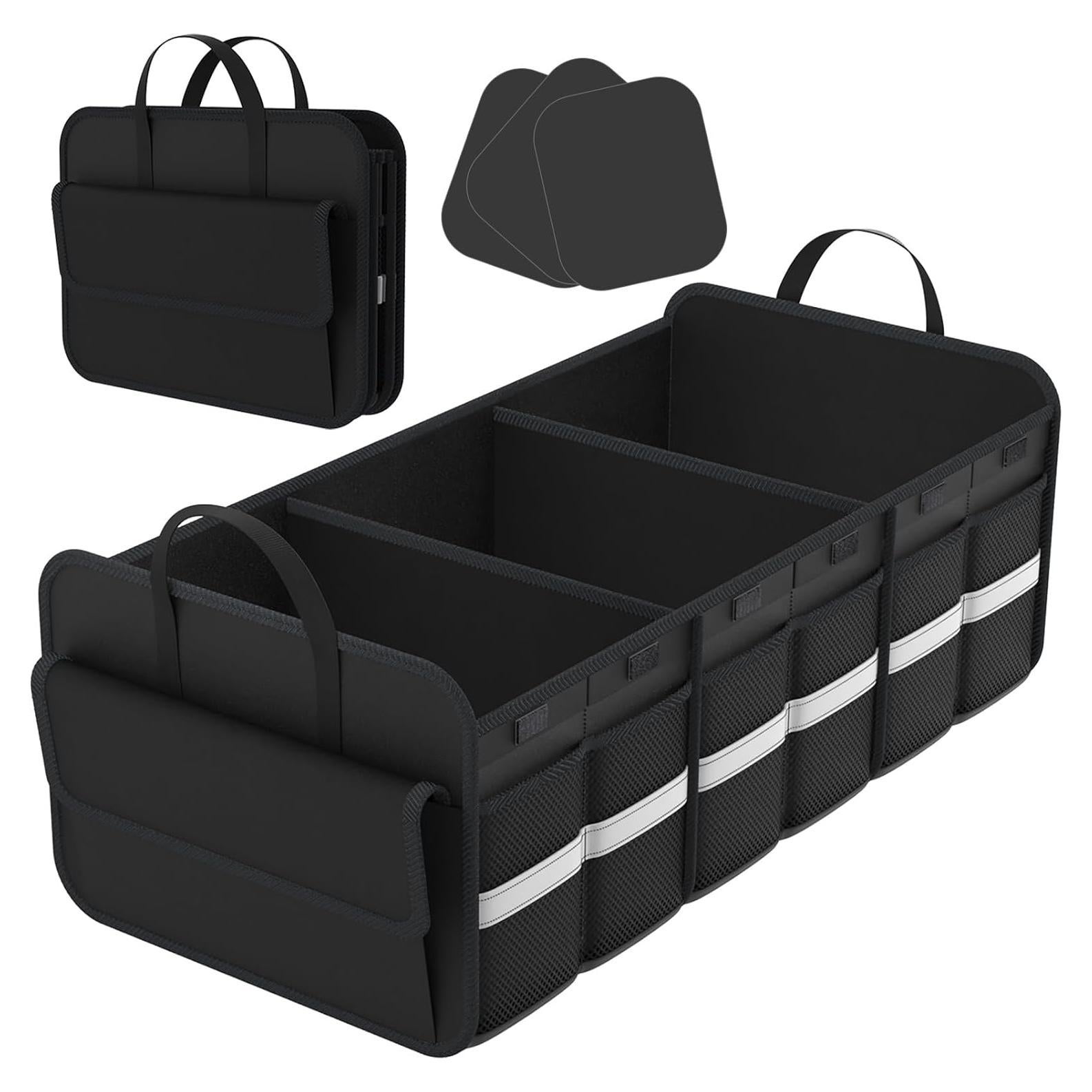 Organizador de Maletero THXEVER Plegable 67L Negro