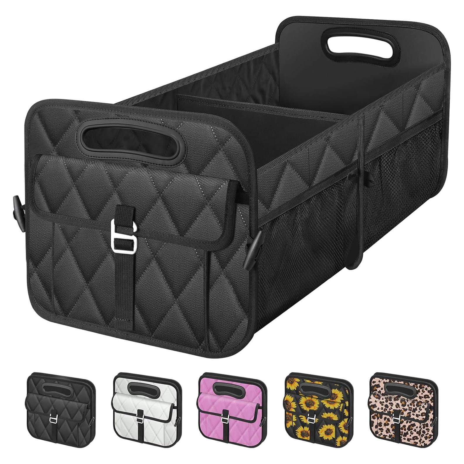 Organizador de Maletero Olosar Plegable 50L Negro para Auto