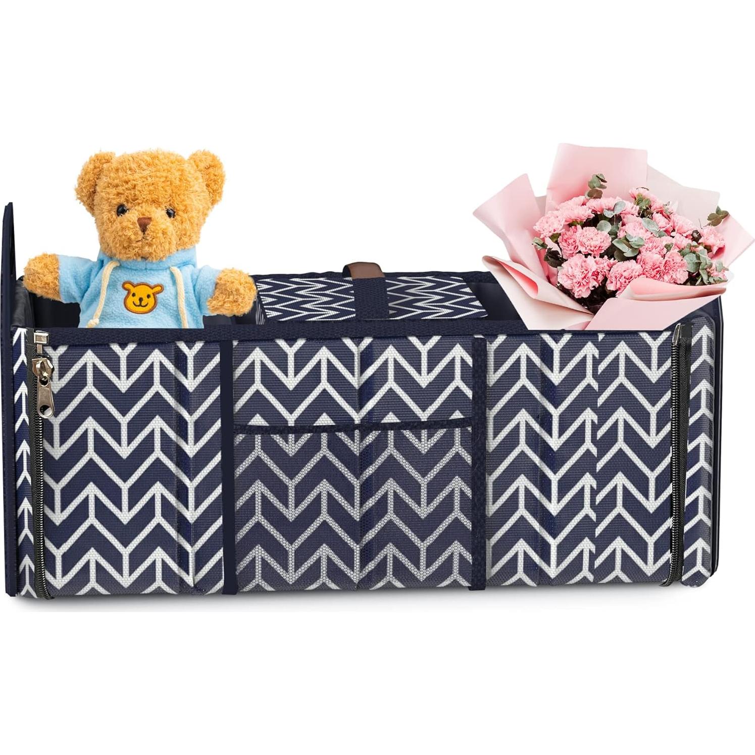 Organizador de Maletero Orionstar Plegable 15L Azul Marino