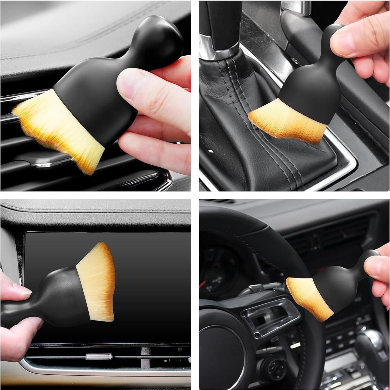 Cepillo de Limpieza Interior de Coche Eiruseed - Suave y Eficaz