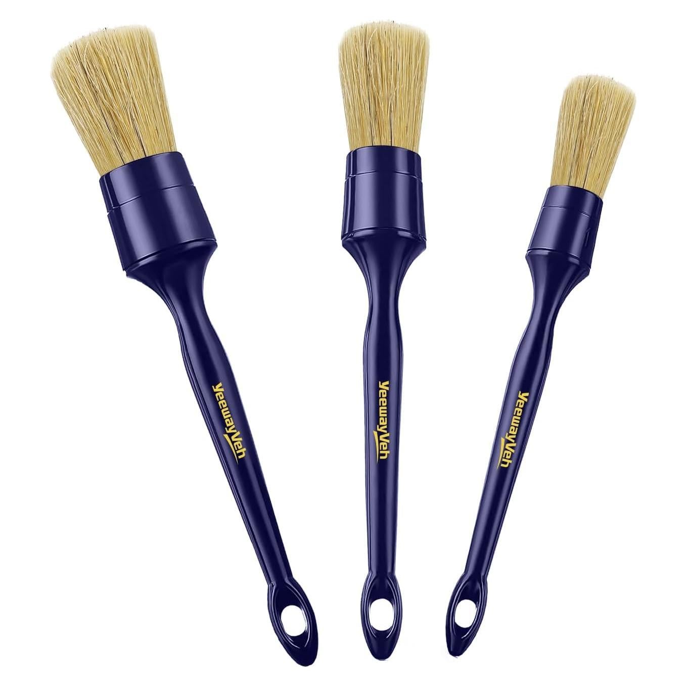 Juego de Cepillos para Detallar Autos YeewayVeh - 3 Tamaños