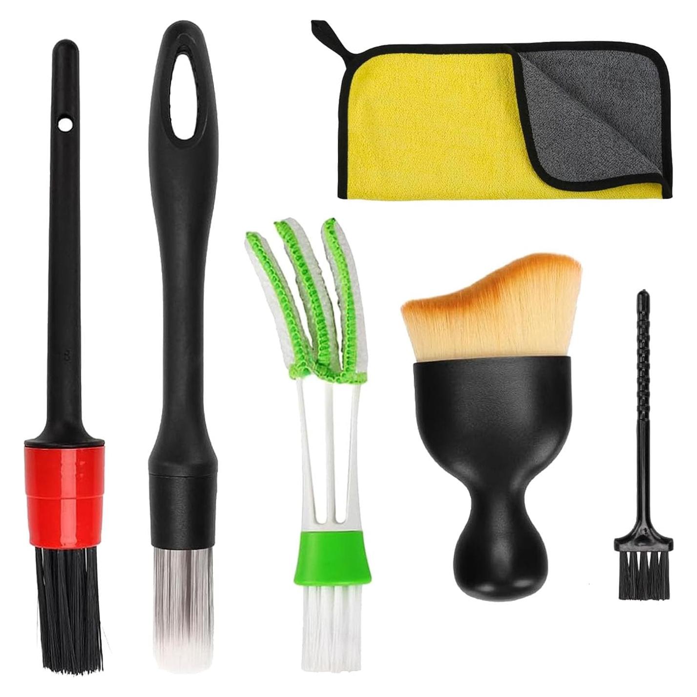 Kit de Cepillos de Detalle para Interiores Vidspl - 5 Piezas