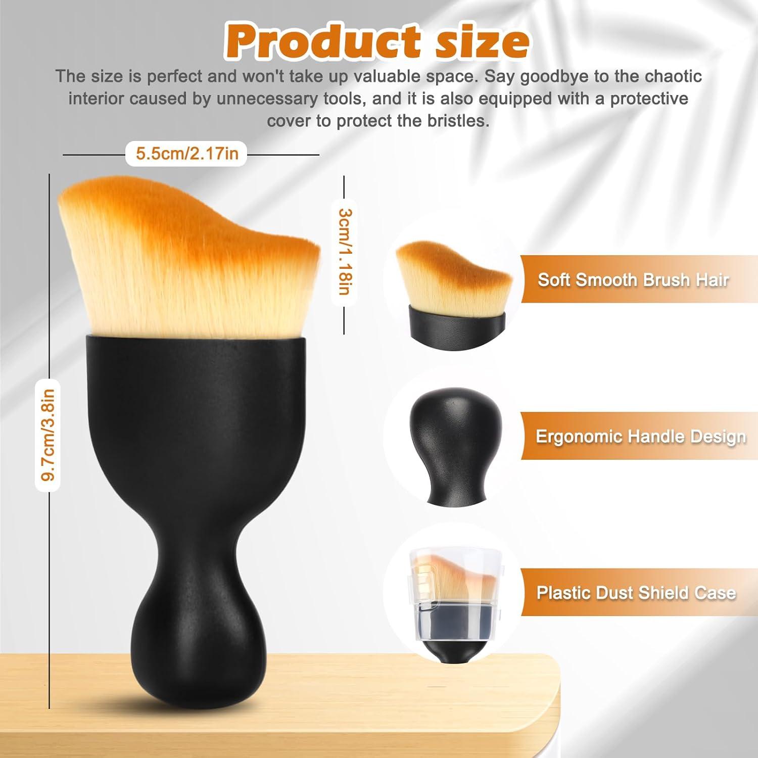 Kit de Cepillos de Detalle para Interiores Vidspl - 5 Piezas