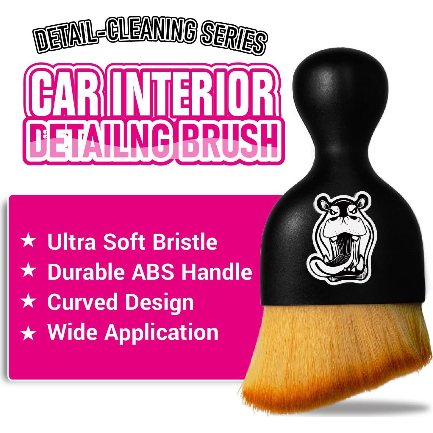 Kits de Cepillos de Detalle H.O.W para Interior de Automóvil - HB0025