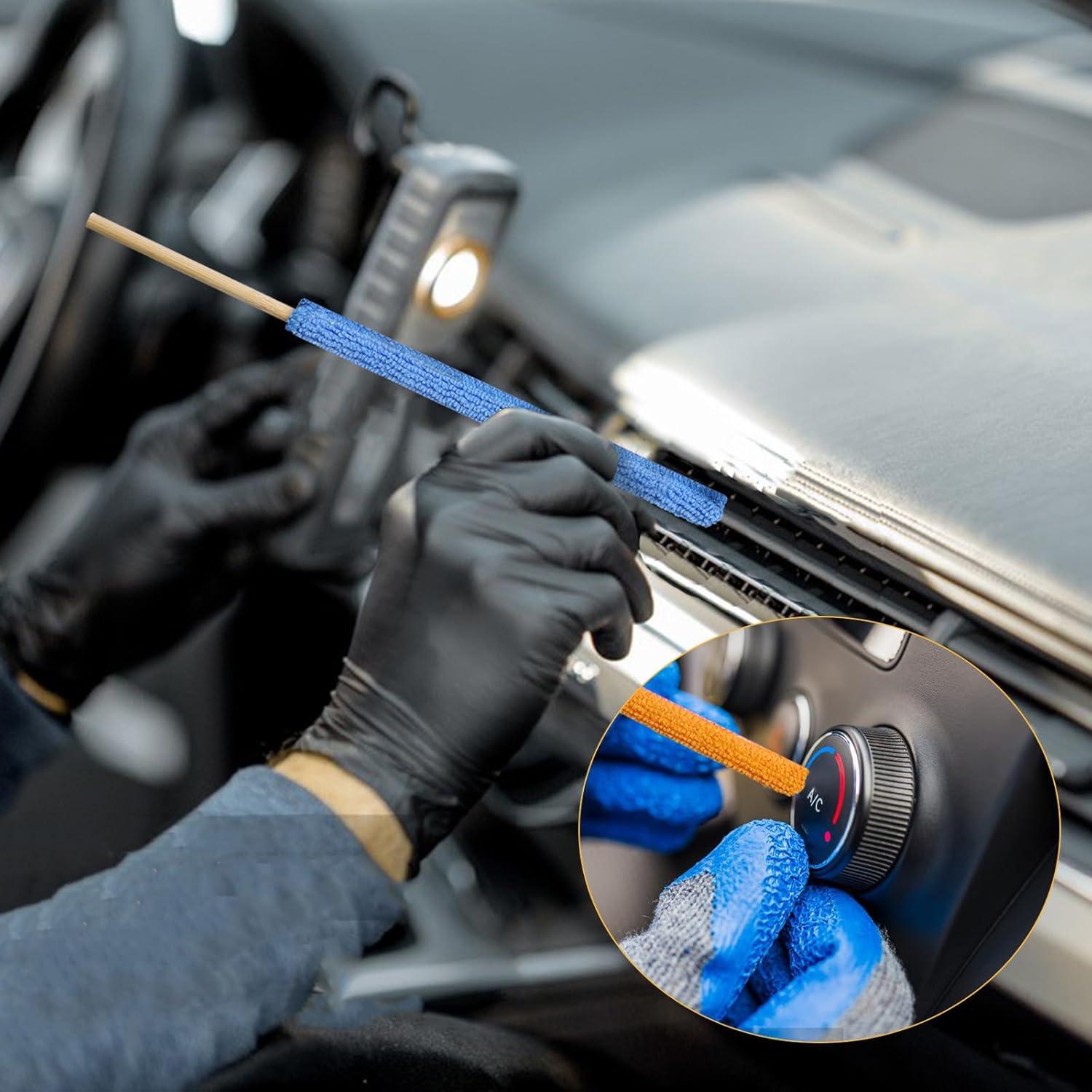 Kit de Limpieza de Grietas 12 Pcs Psyqtsuary Microfibra