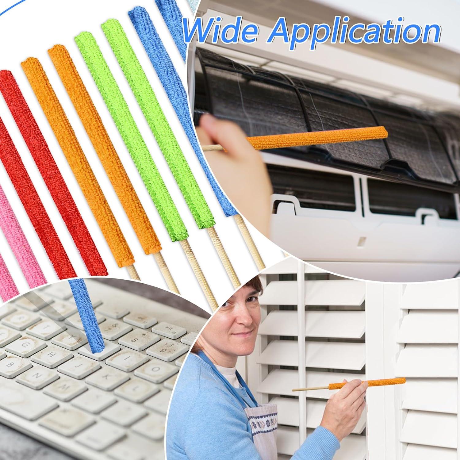 Kit de Limpieza de Grietas 12 Pcs Psyqtsuary Microfibra