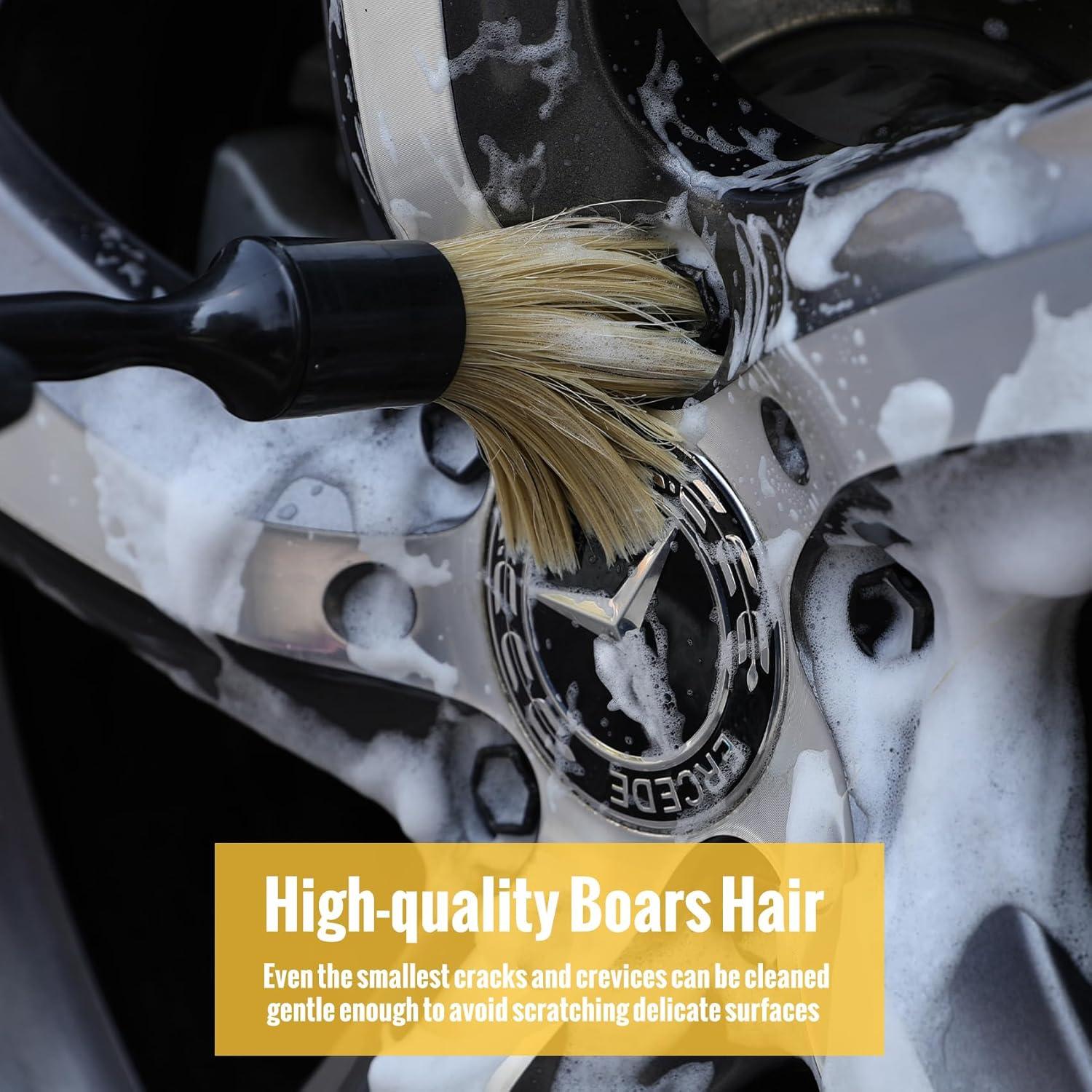 Juego de Cepillos de Detallado Birbenben 6 Piezas para Auto