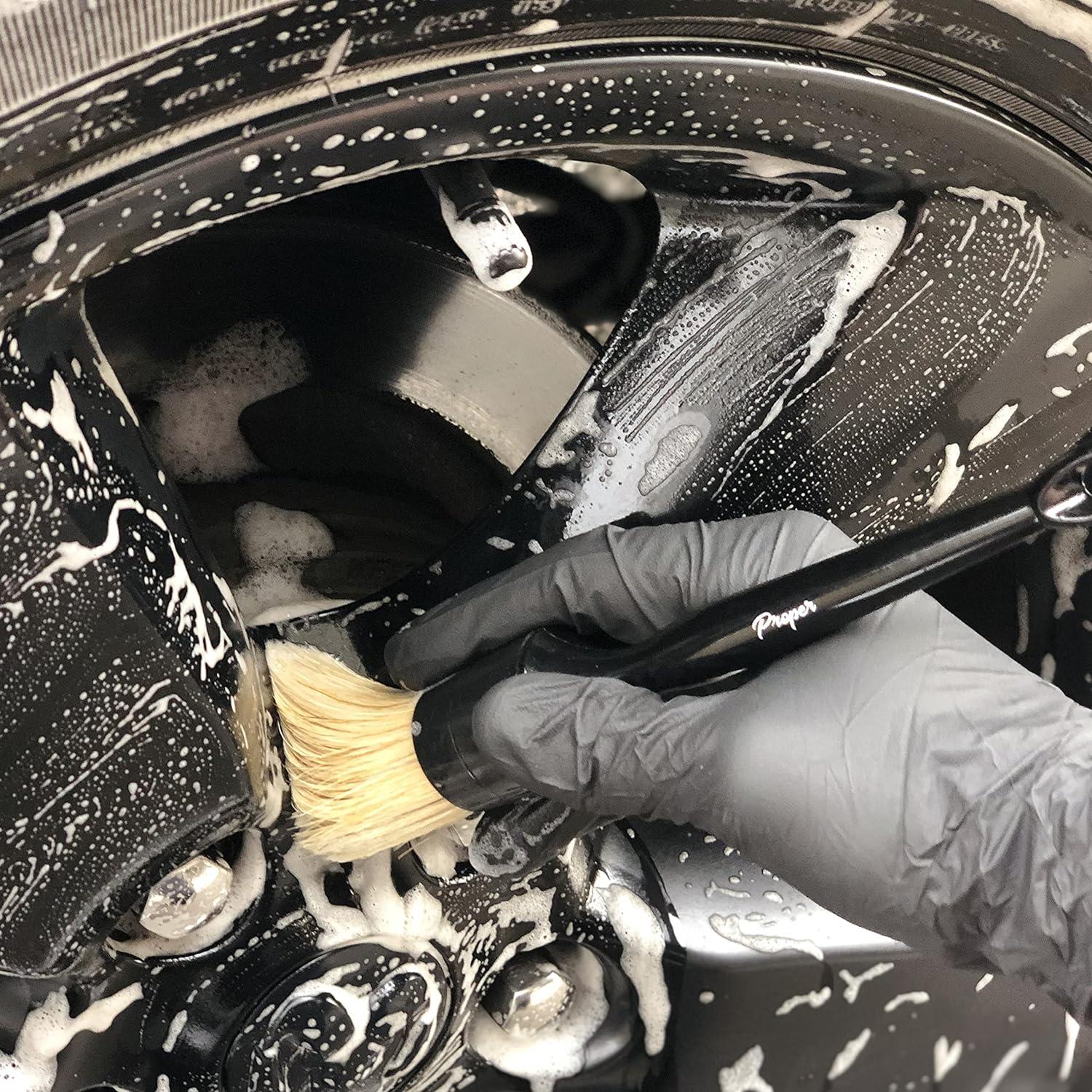 Cepillos para Detallar Autos PROPER DETAILING CO. Paquete de 3