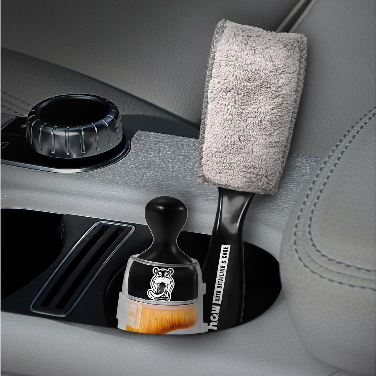 Kits de Cepillos para Detallado de Interiores H.O.W - 3 Piezas