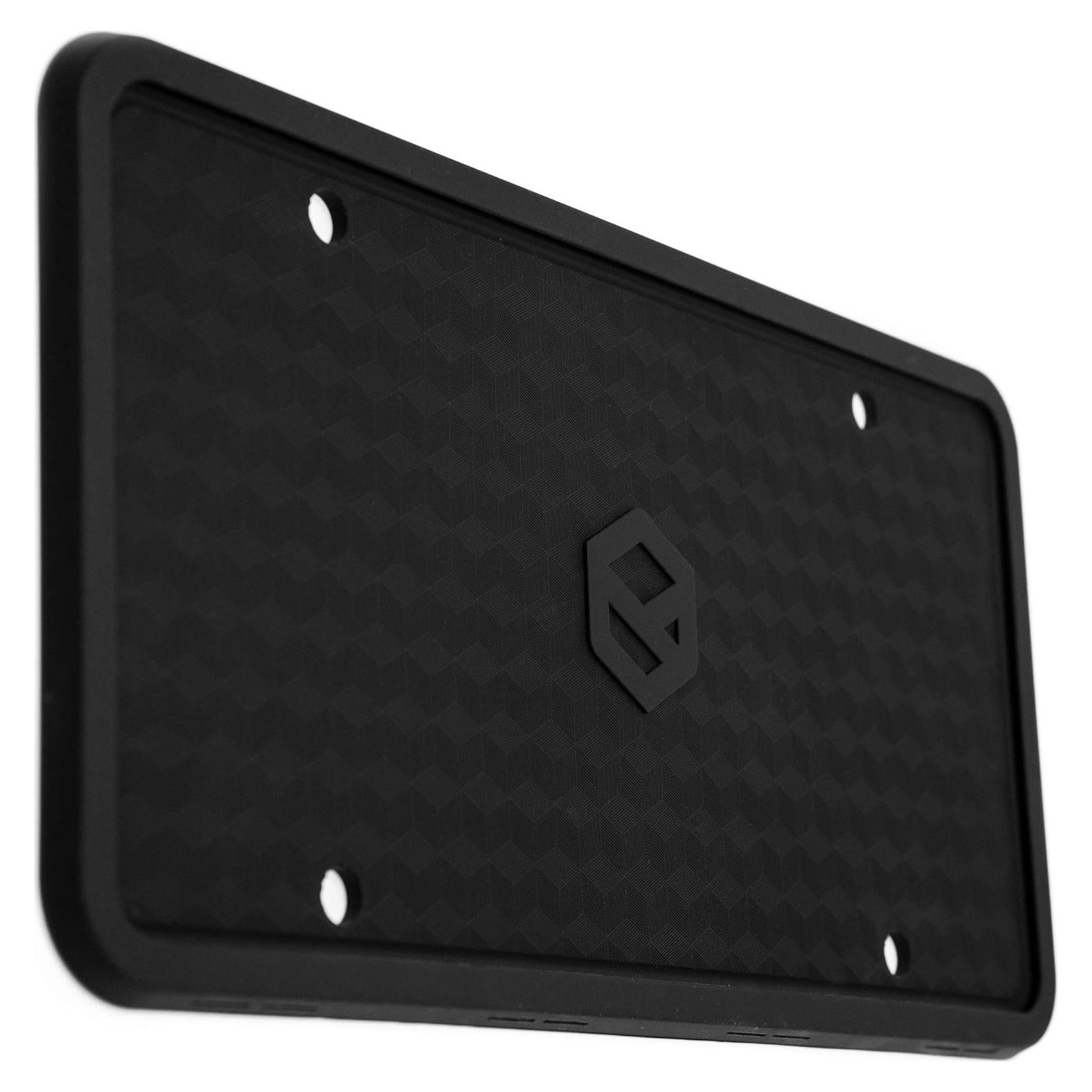 Marco de Placa de Licencia de Silicona Rightcar Solutions Negro
