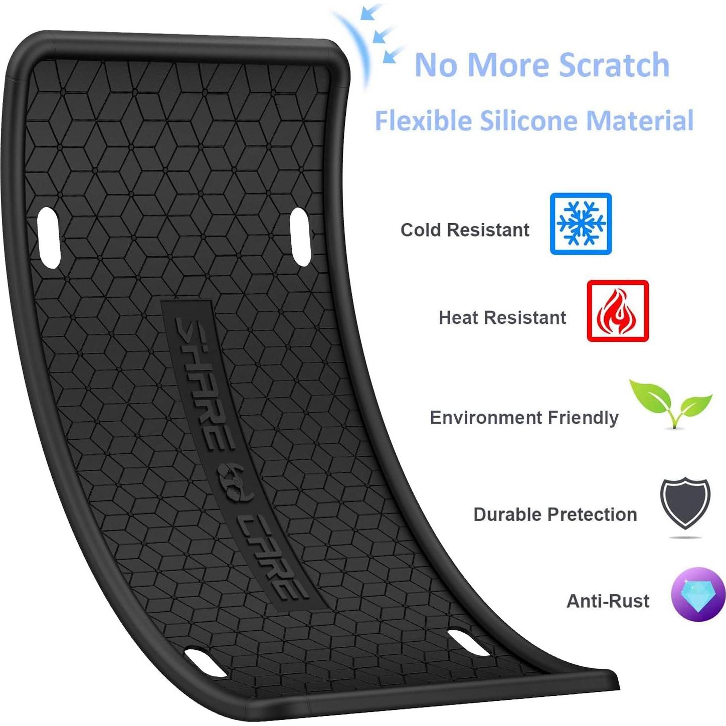 Paquete de 2 Marcos de Placa de Licencia Silicona QiqaMole