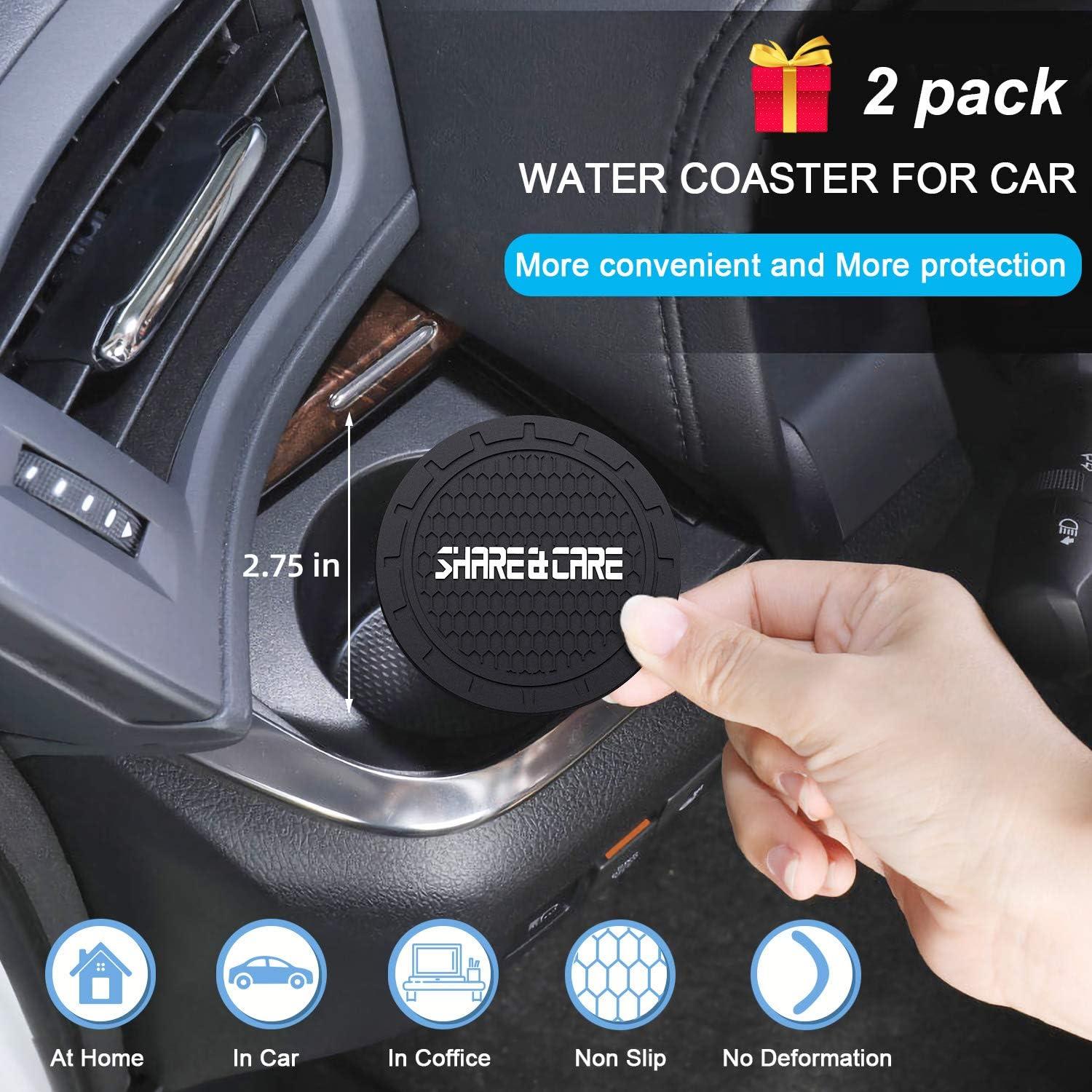 Paquete de 2 Marcos de Placa de Licencia Silicona QiqaMole