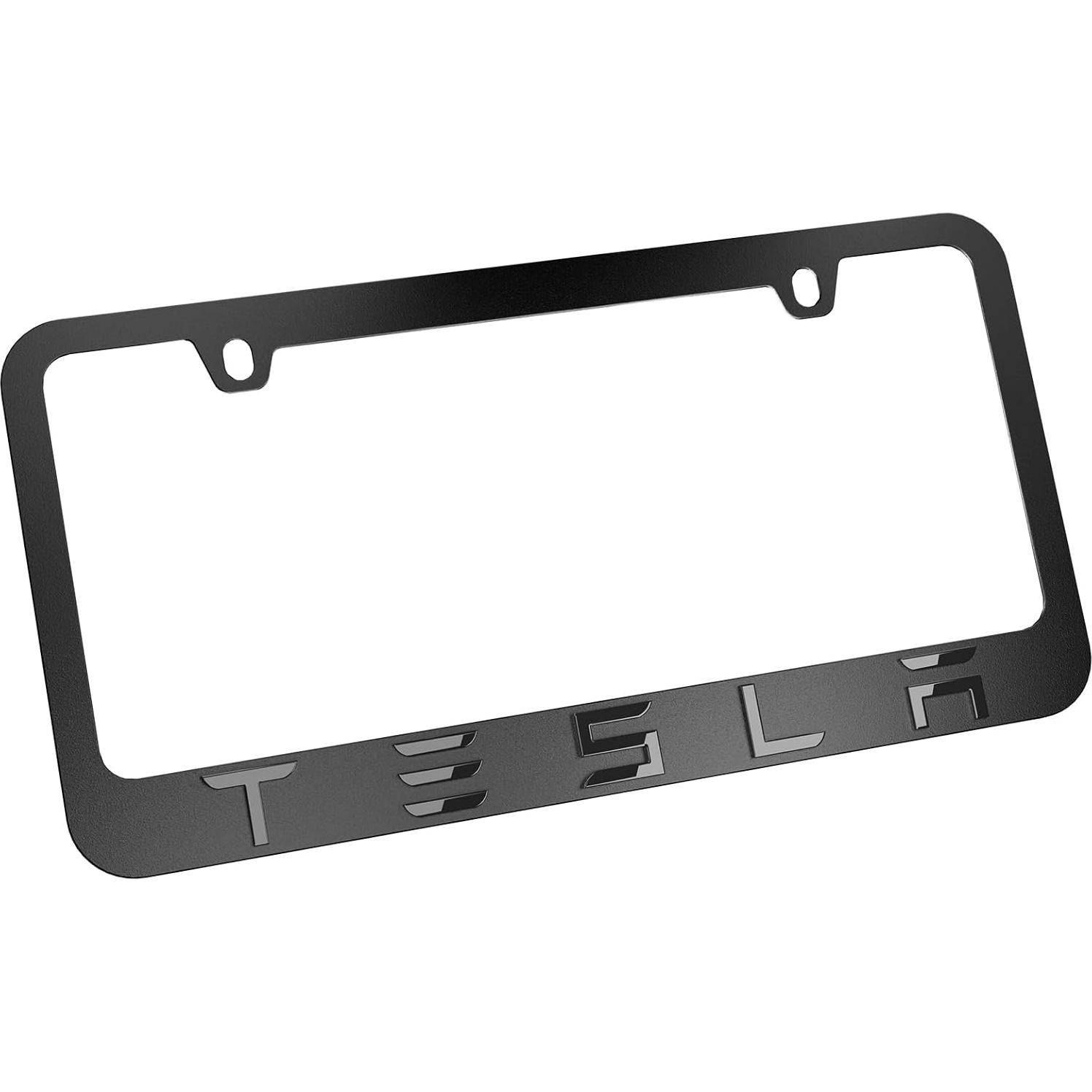 Marco de Placa de Licencia JDMstyle Negro Acero Inoxidable