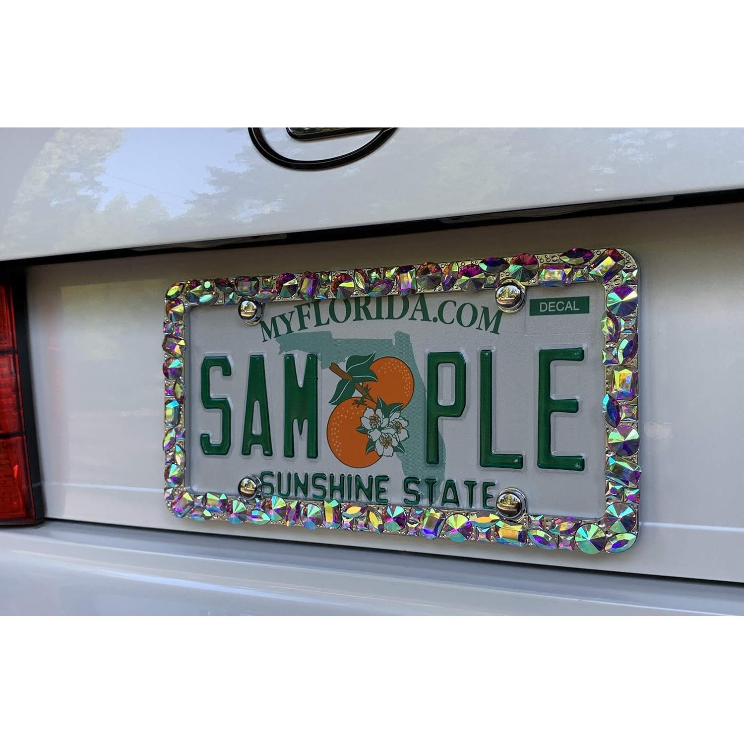 Marco de Placa de Licencia Cruiser Accessories Dazzle 16130 Cromo