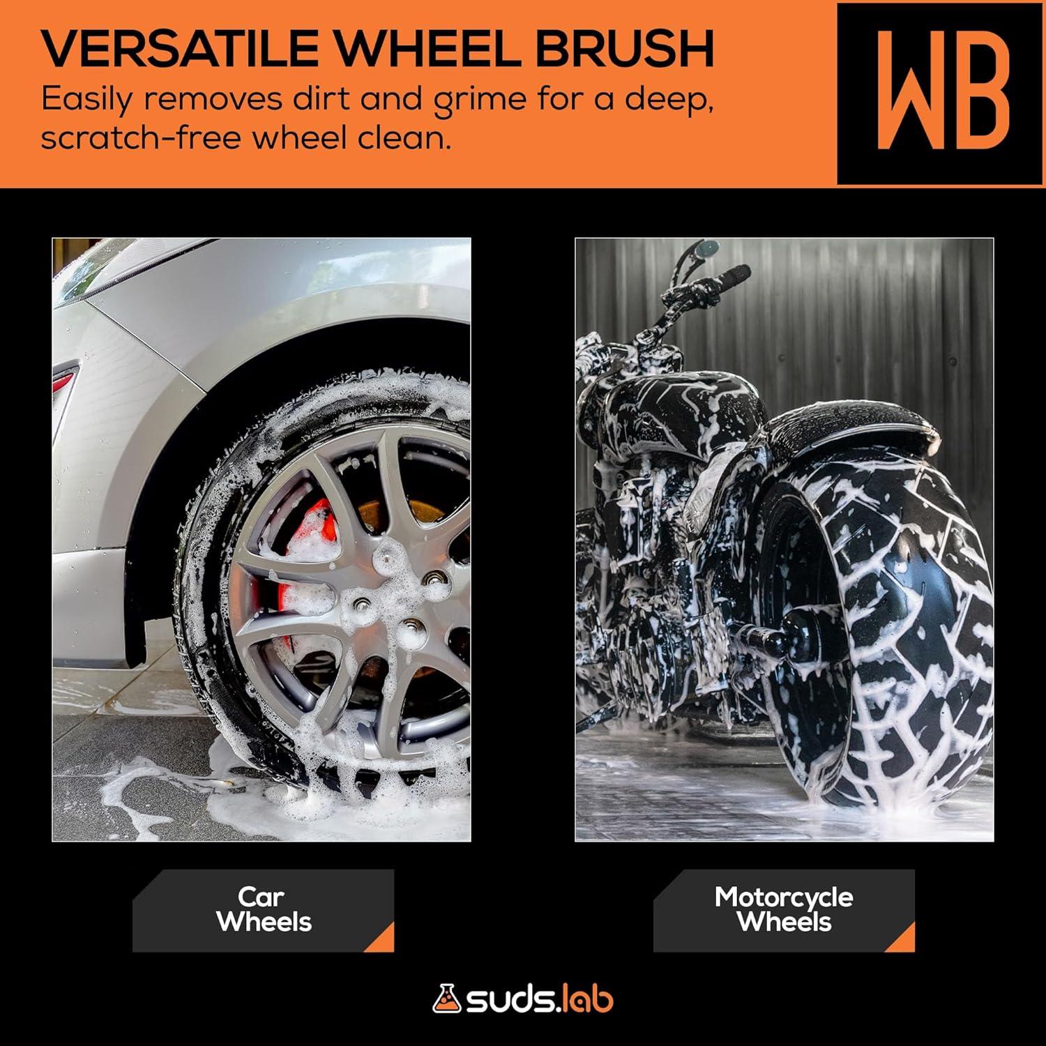 Cepillo de Rueda de Microfibra Suds Lab 46 cm Reutilizable