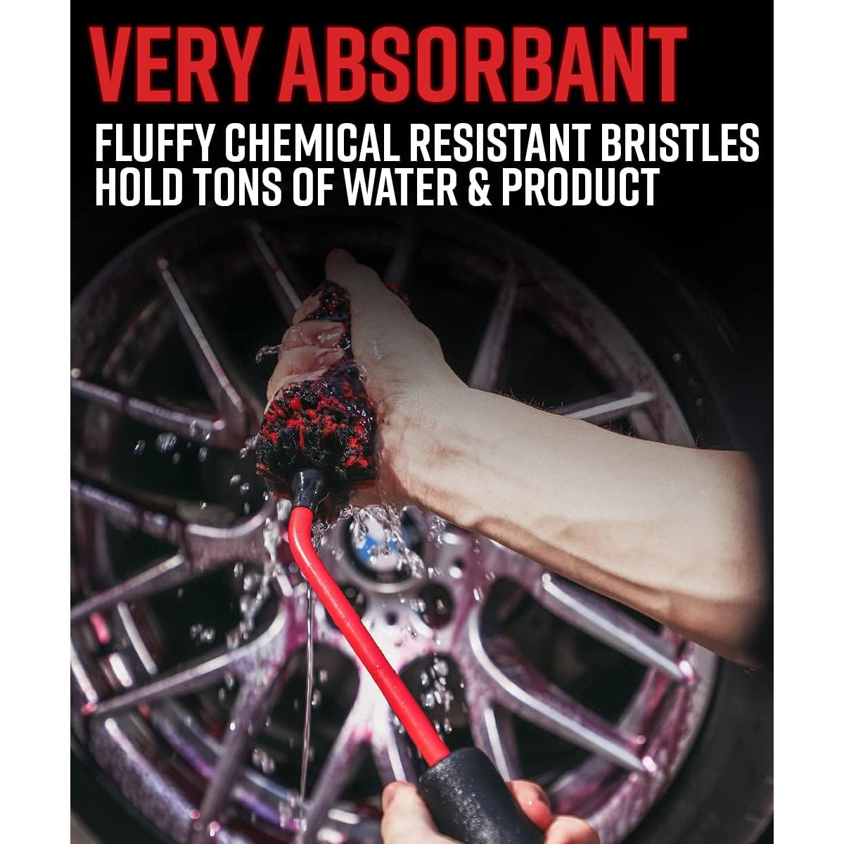 Cepillo de Rueda en Ángulo Adam's Polishes - 43 y 48 cm