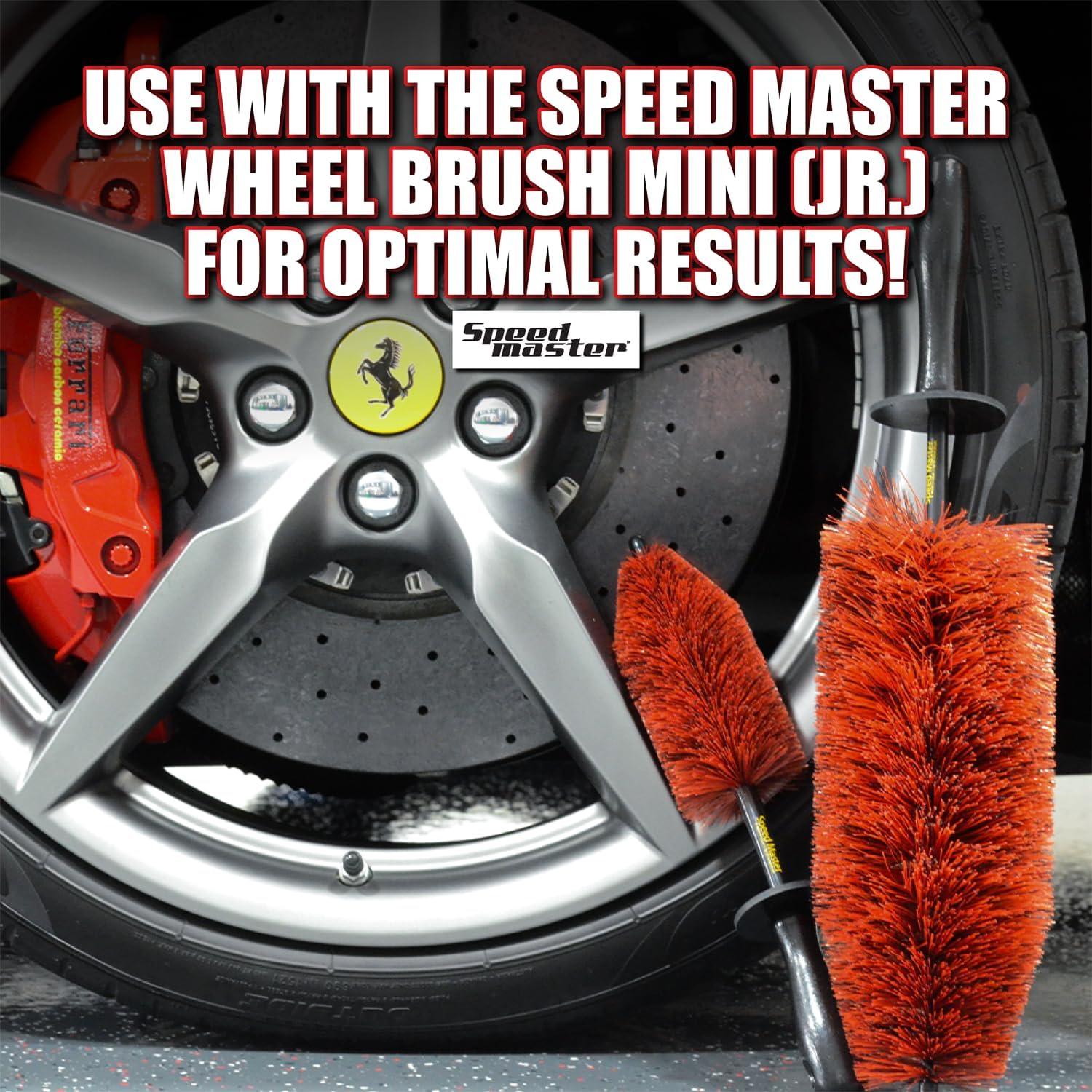 Cepillo para Ruedas Speed Master - Cerdas de Memoria 45.7 cm