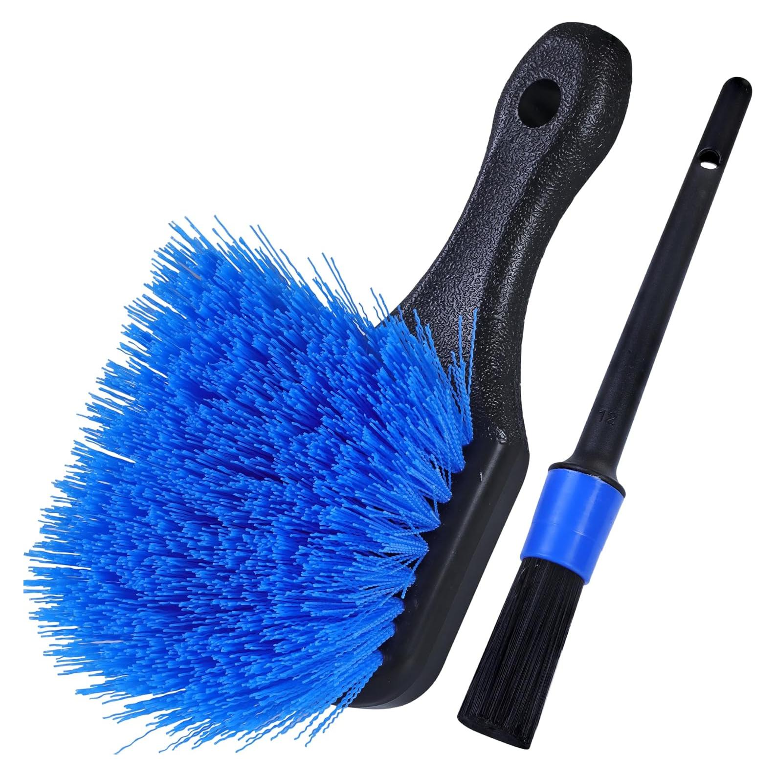 TAKAVU Cepillo para Neumáticos y Detalle - 2 Unidades