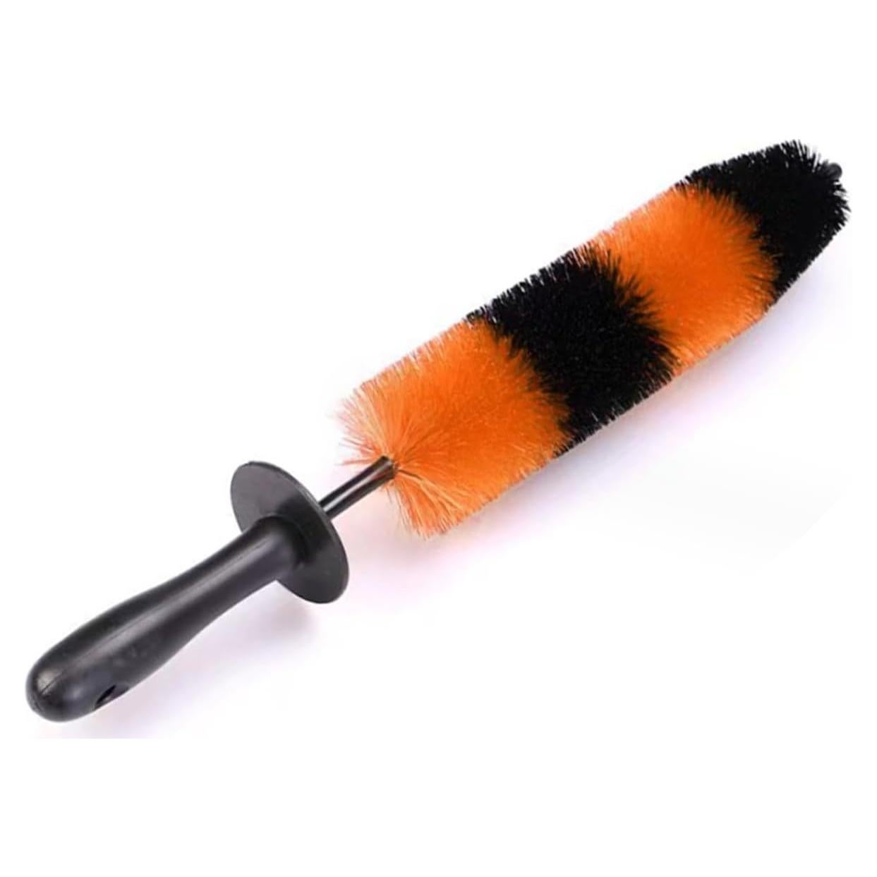 Cepillo para Ruedas de Coche SMILFUY 42 cm Naranja y Negro